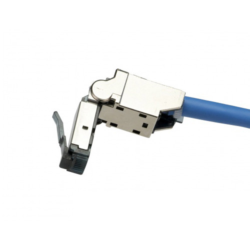 Platinum Tools shielded CAT6A flex connector, single connector per bag — view 2