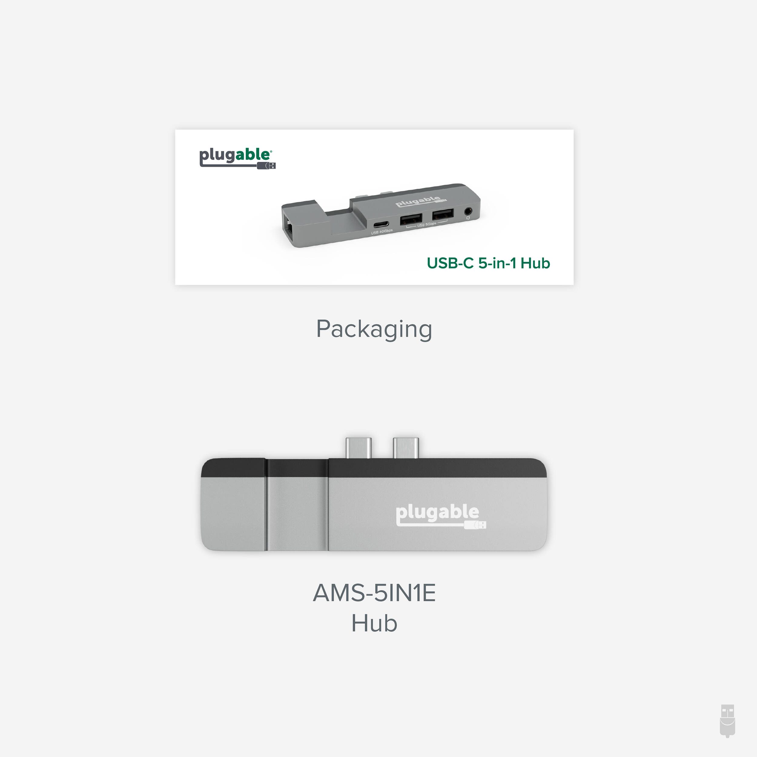 5in1 USB C Hub for MacBooks — view 9