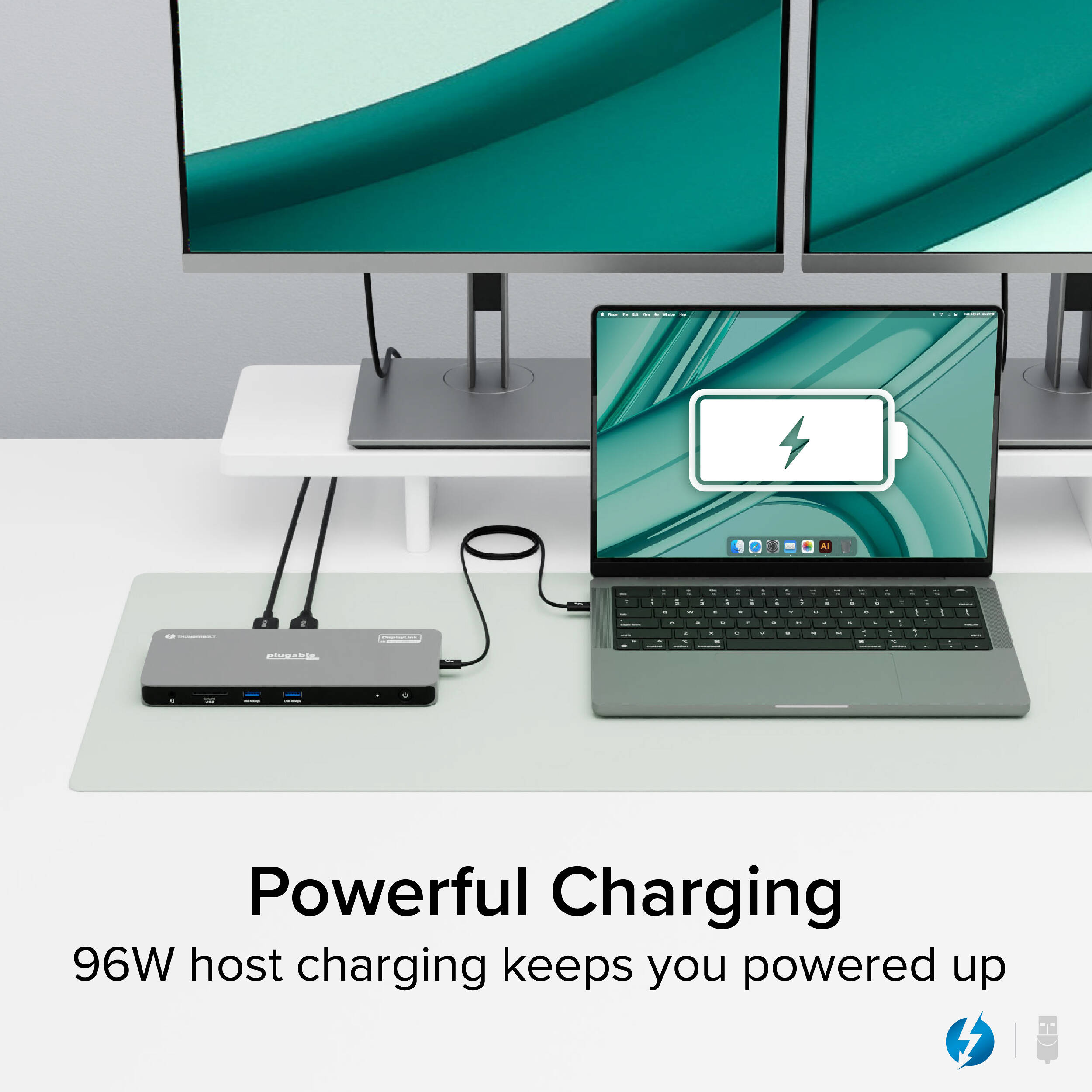 TB4 Quad Display Dock   100W — view 8