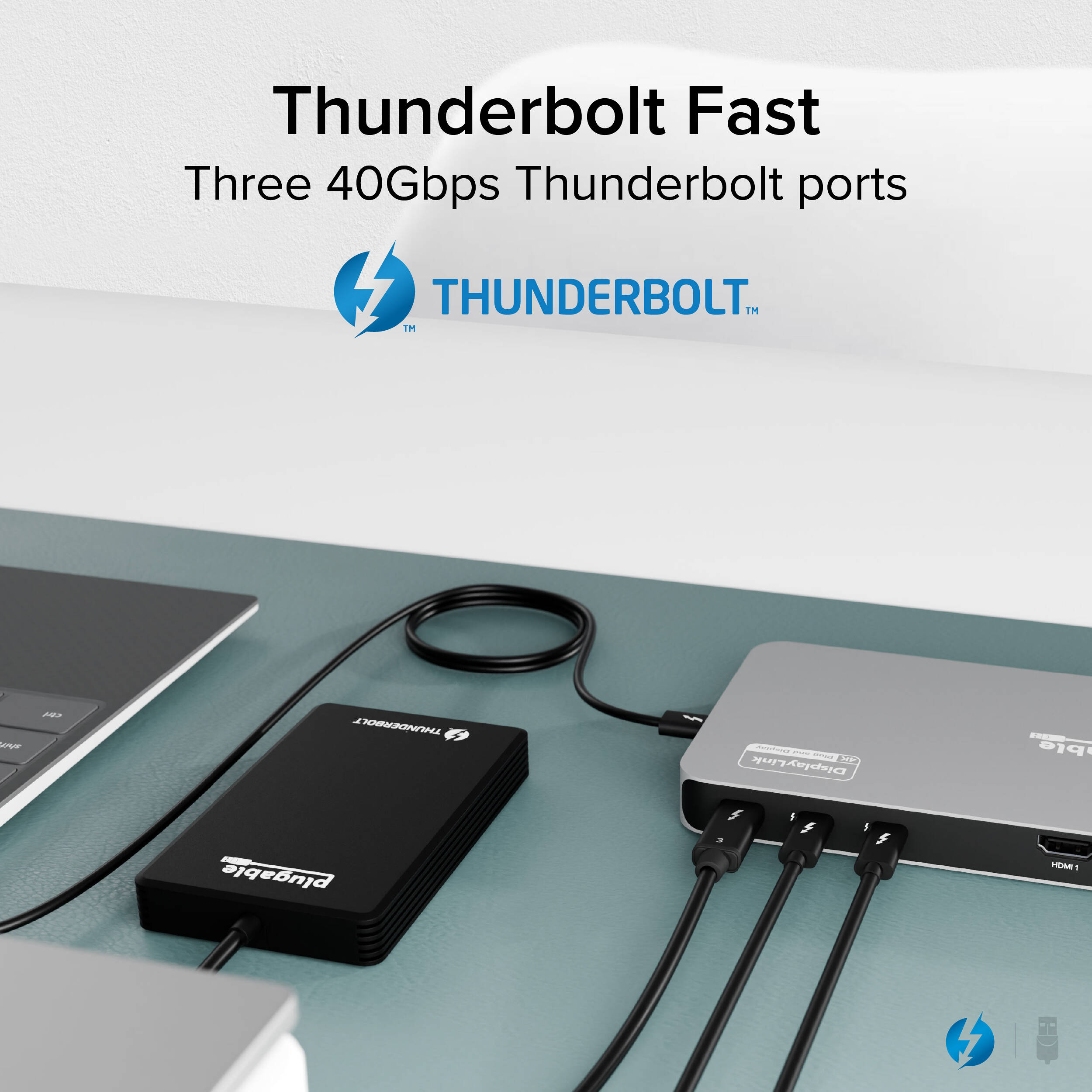 TB4 Quad Display Dock   100W — view 9