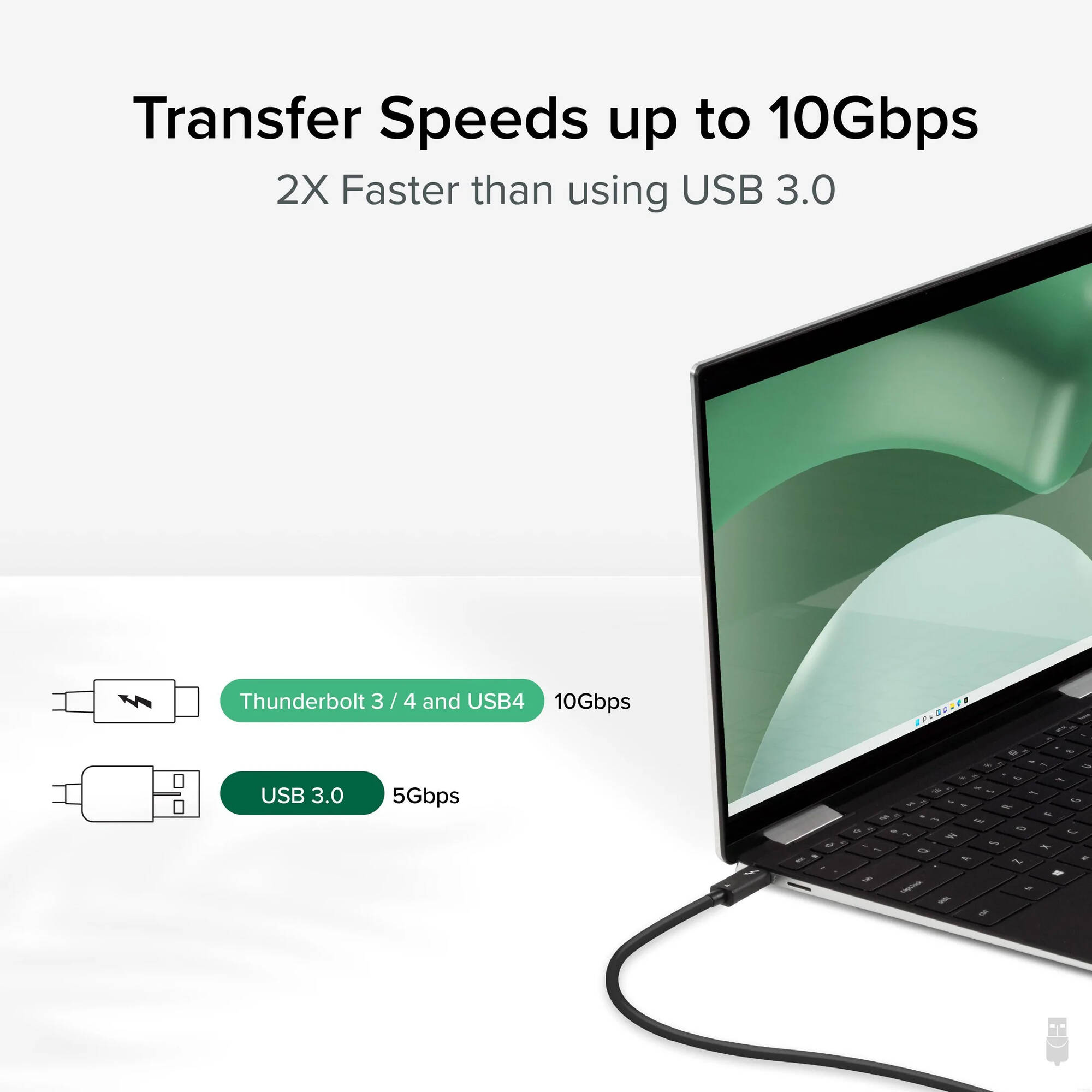 Thunderbolt PC Transfer Cable — view 2