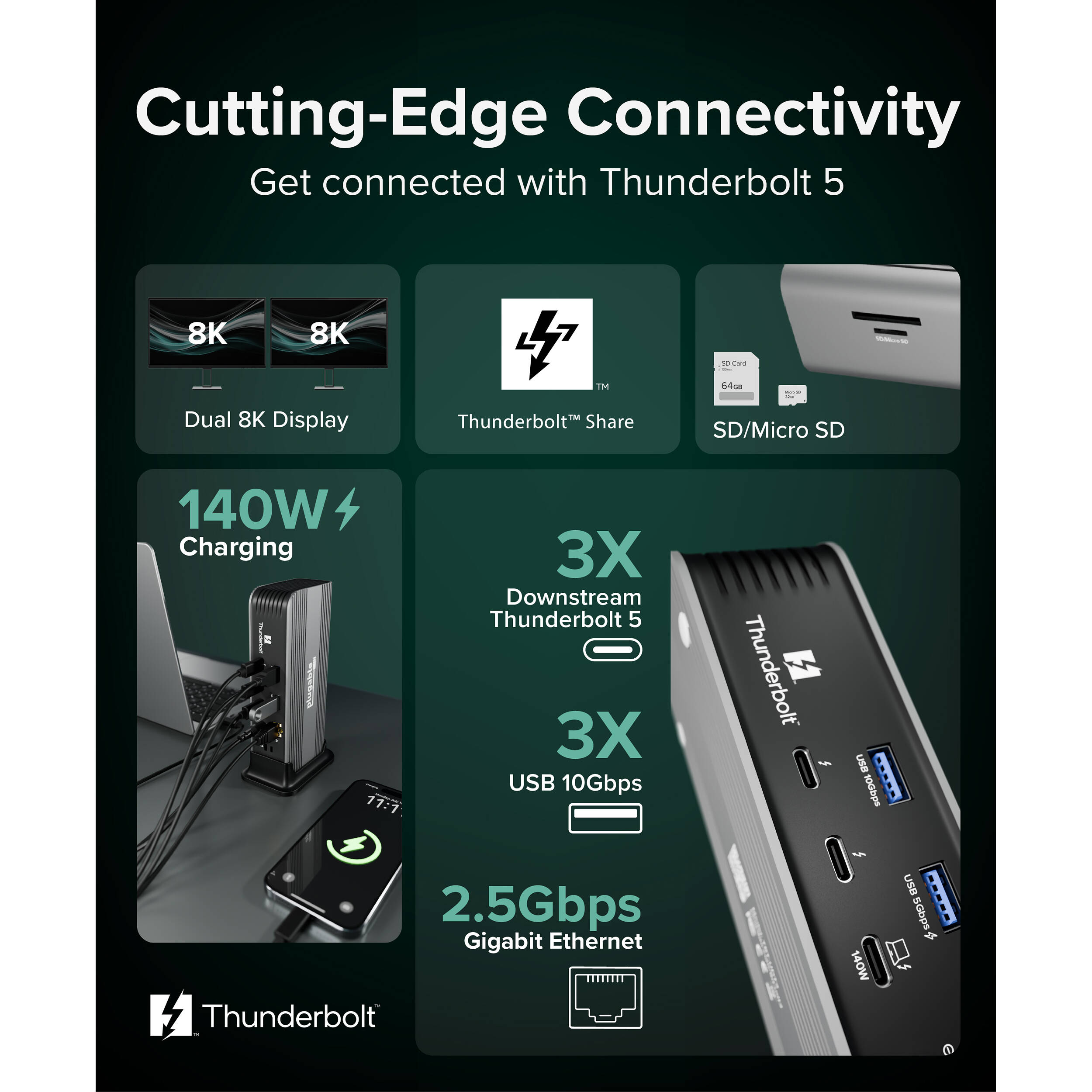 11 1 TB5 Dock Station — view 3