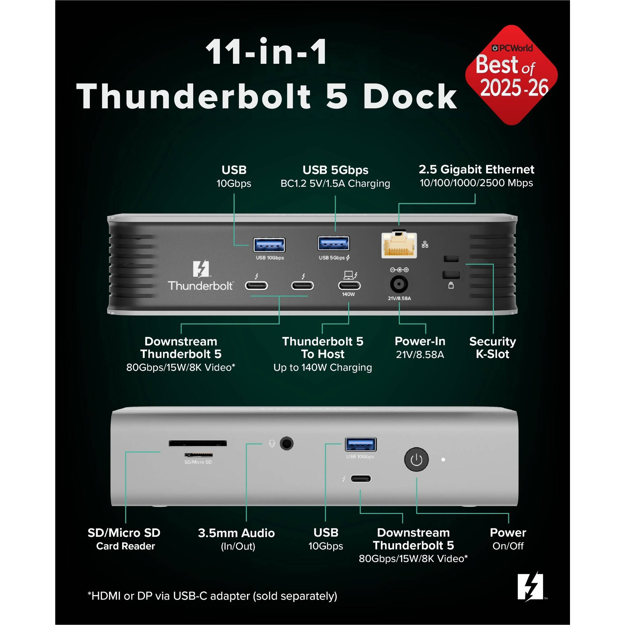 11 1 TB5 Dock Station — view 6