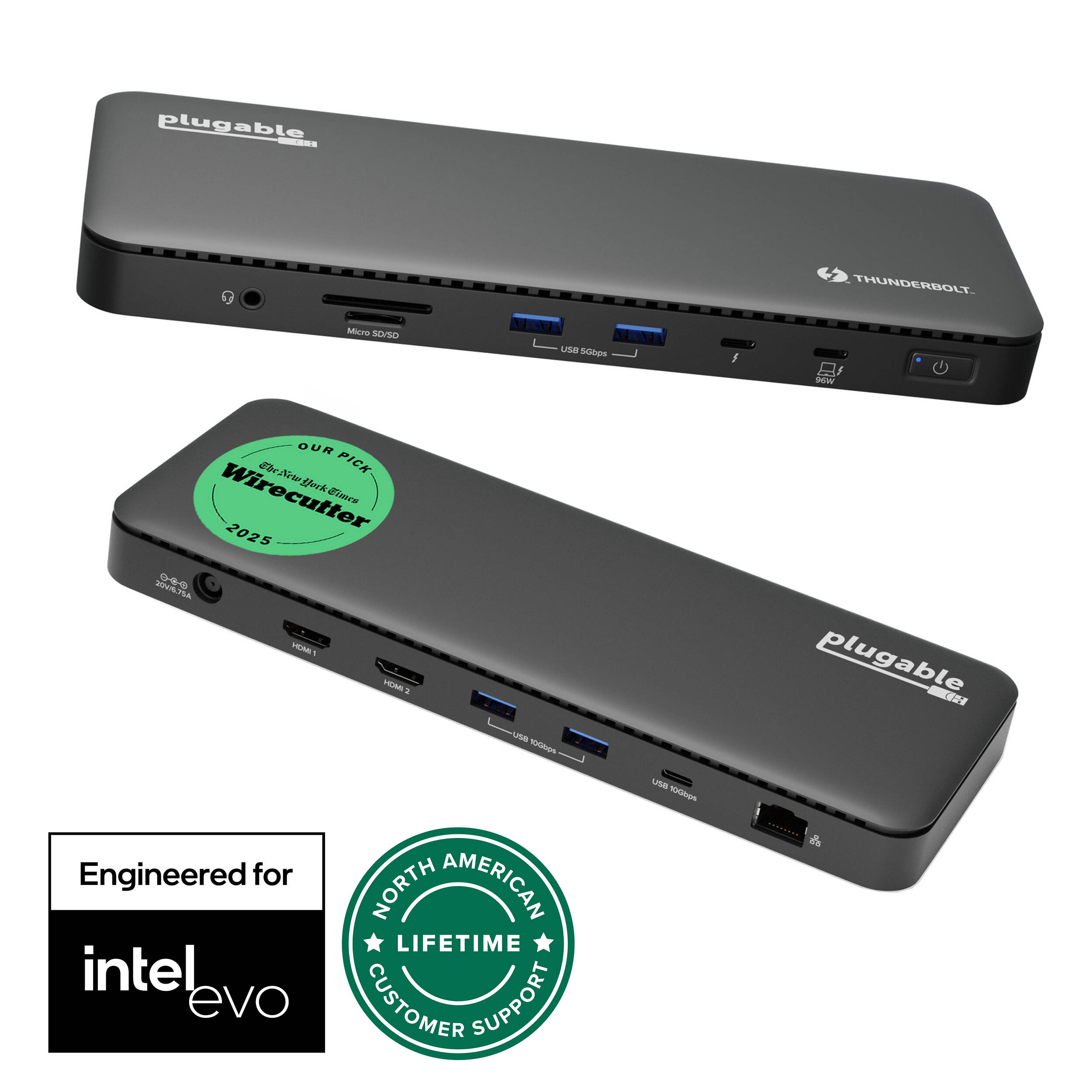 Dual HDMI TB4 Dock   100W PD — view 8