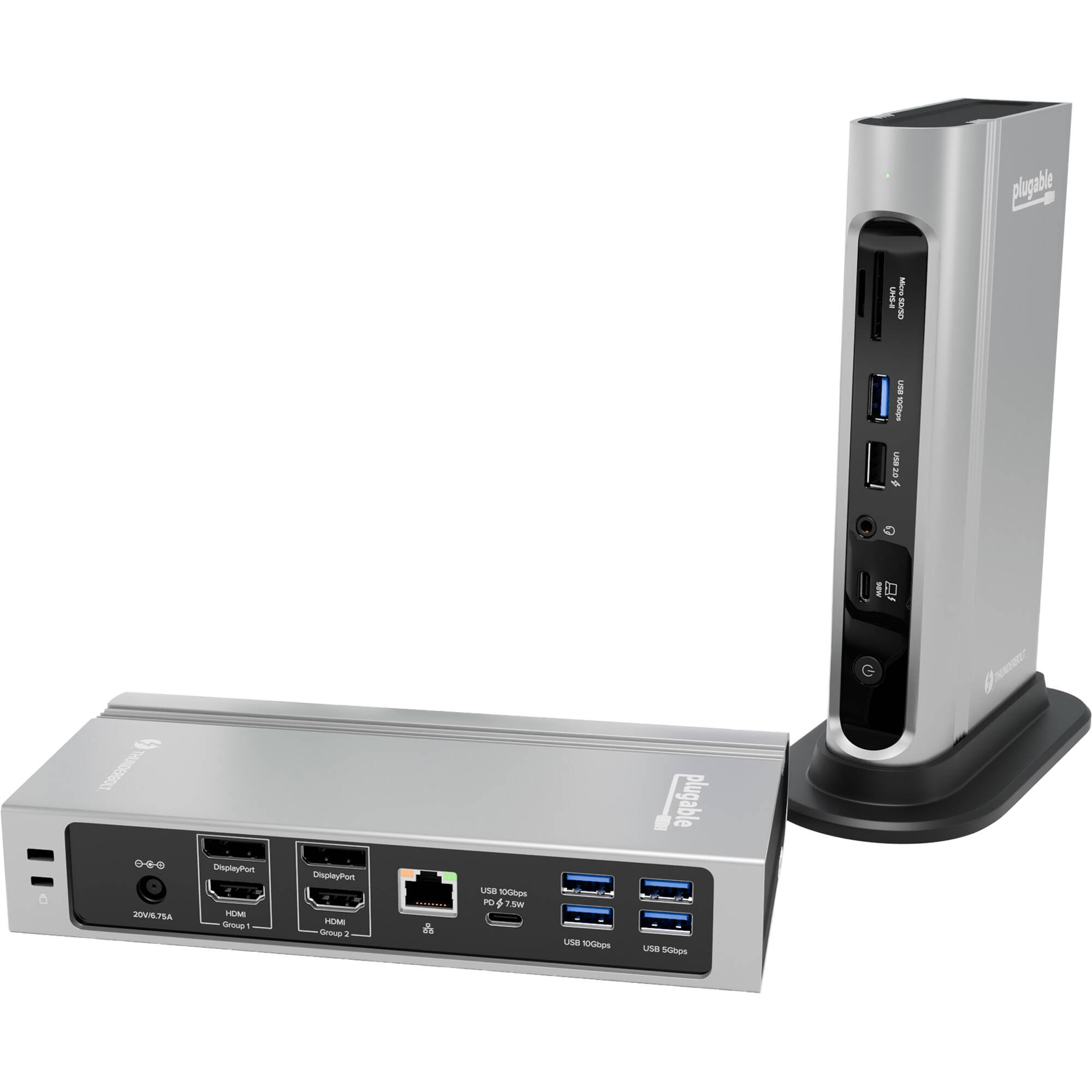 16in1 dual display TB4 Dock — view 2