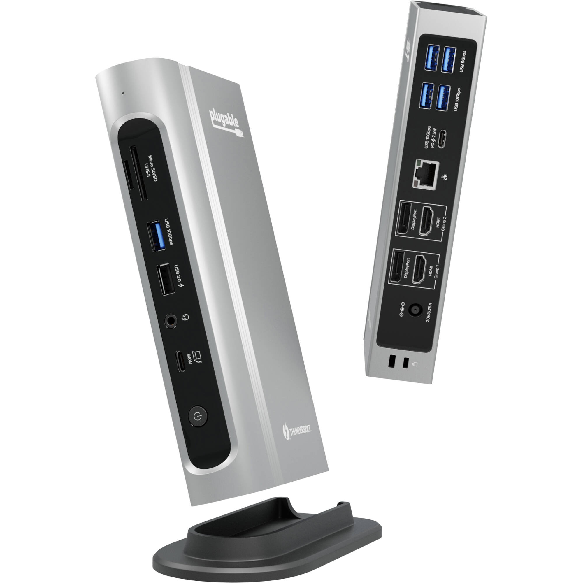 16in1 dual display TB4 Dock — view 3