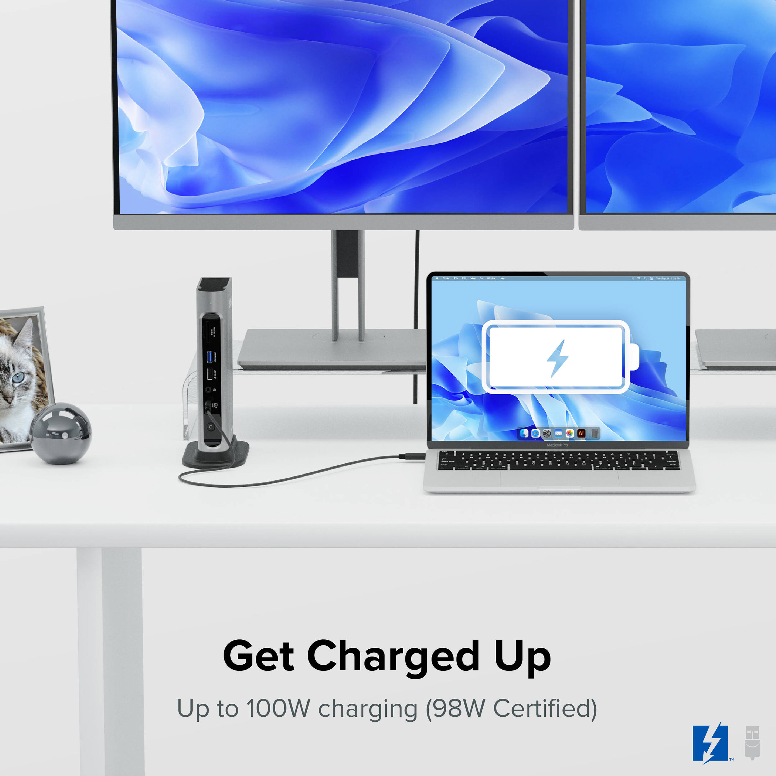 16in1 dual display TB4 Dock — view 7