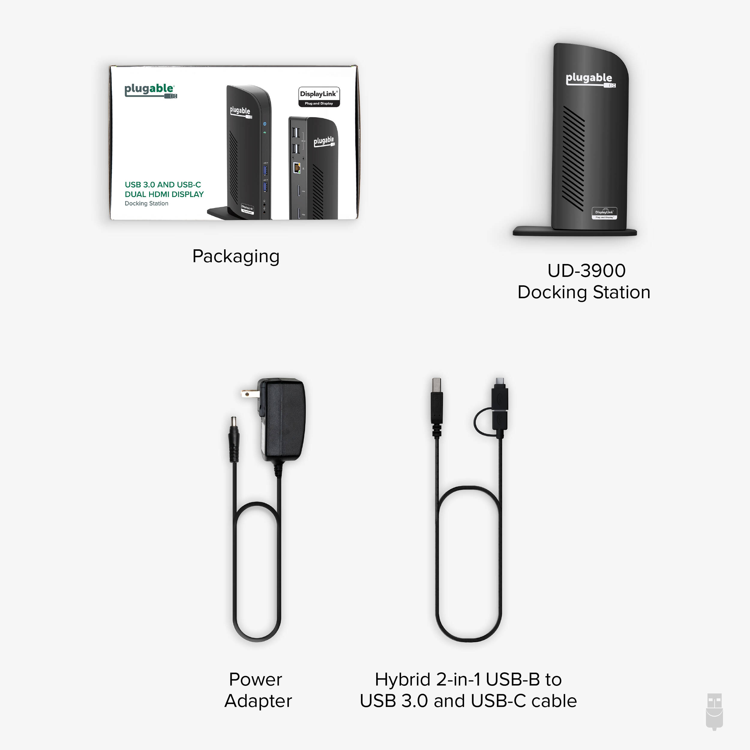 USB 3.0 Dual HDMI Dock — view 7