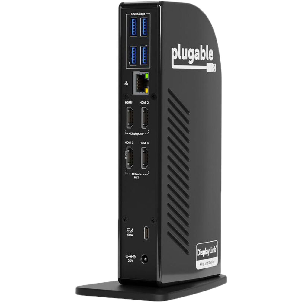USBC Quad HDMI Dock 100W PD — view 2