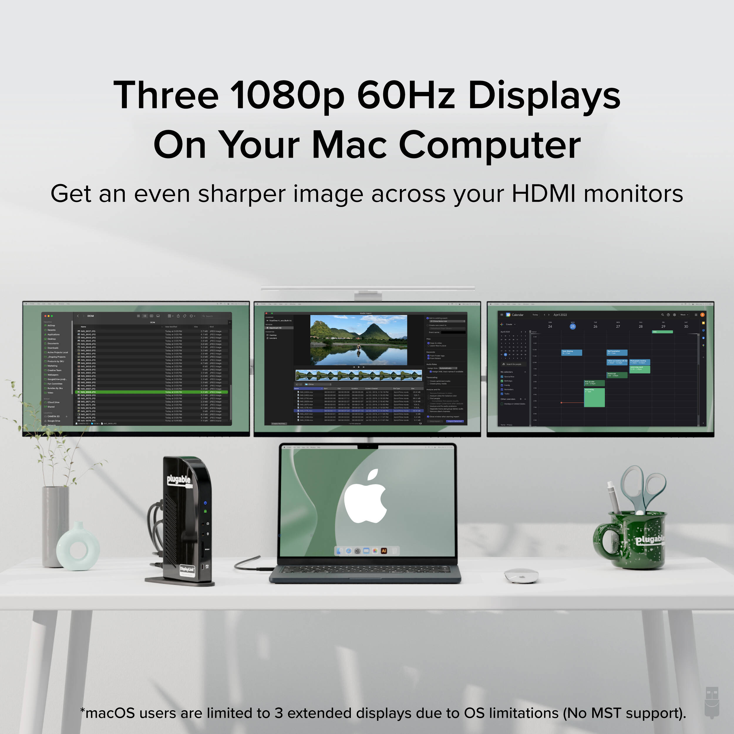 USBC Quad HDMI Dock 100W PD — view 5