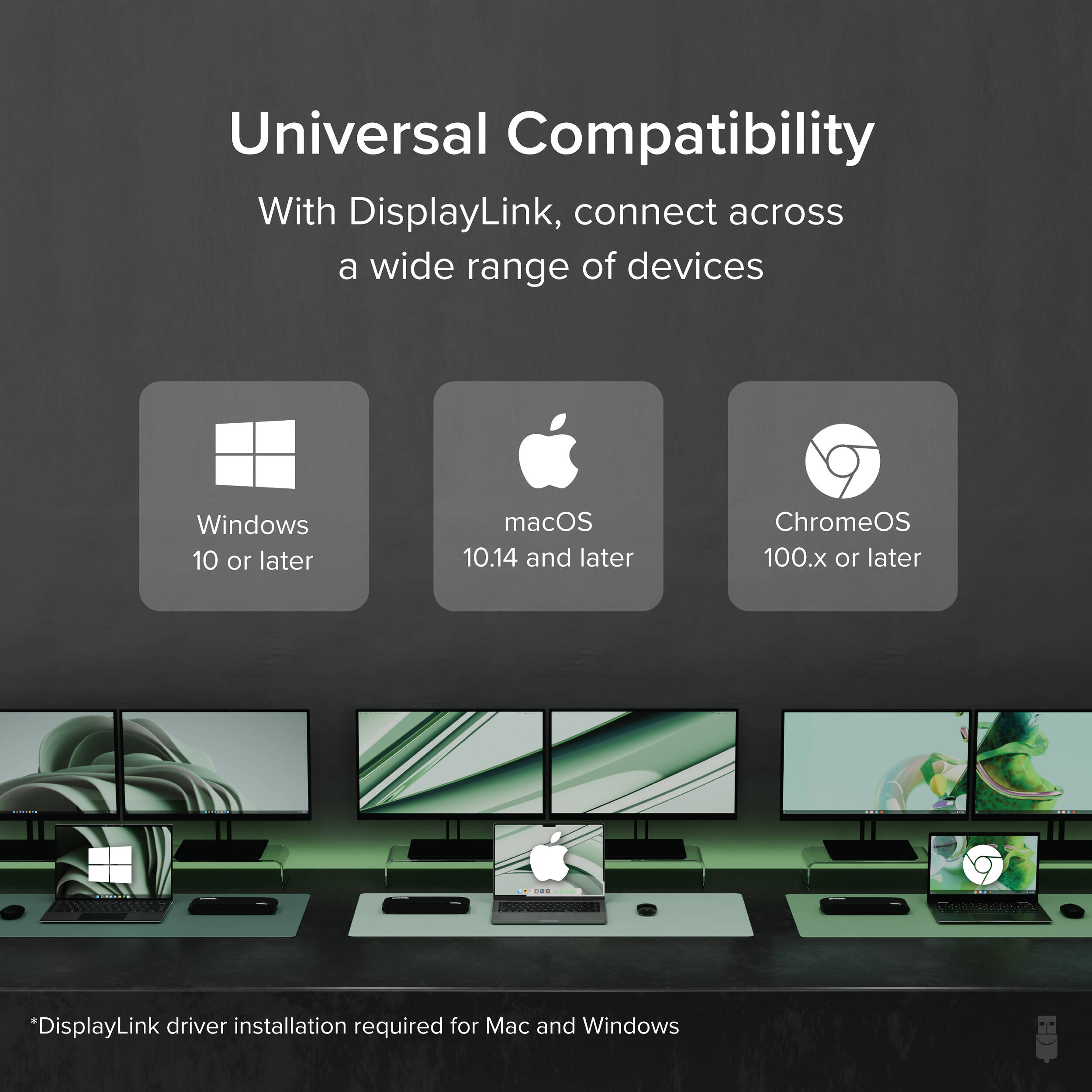 USB 3.0 Dual Display Dock — view 5