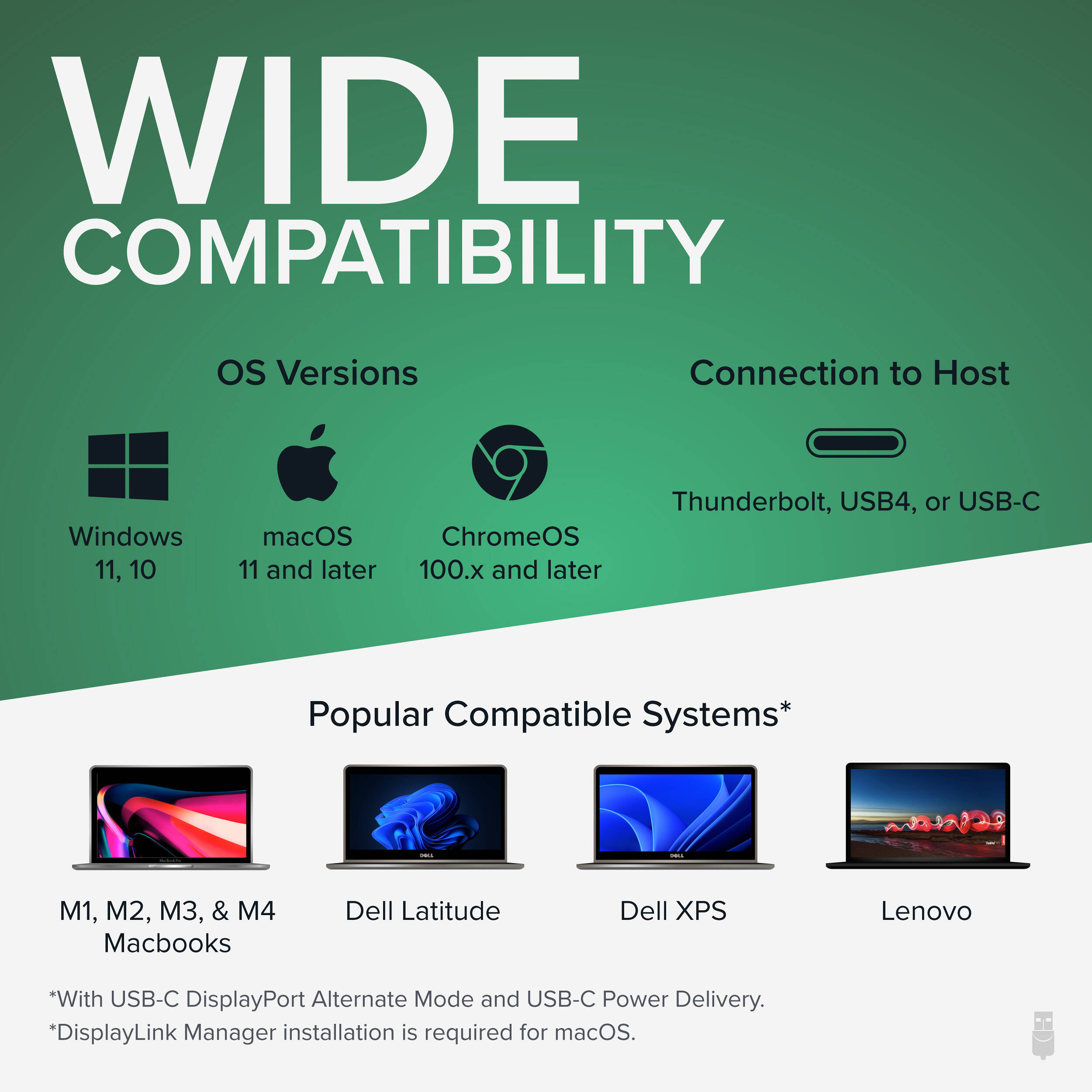 USBC Triple Display Dock 100W — view 10
