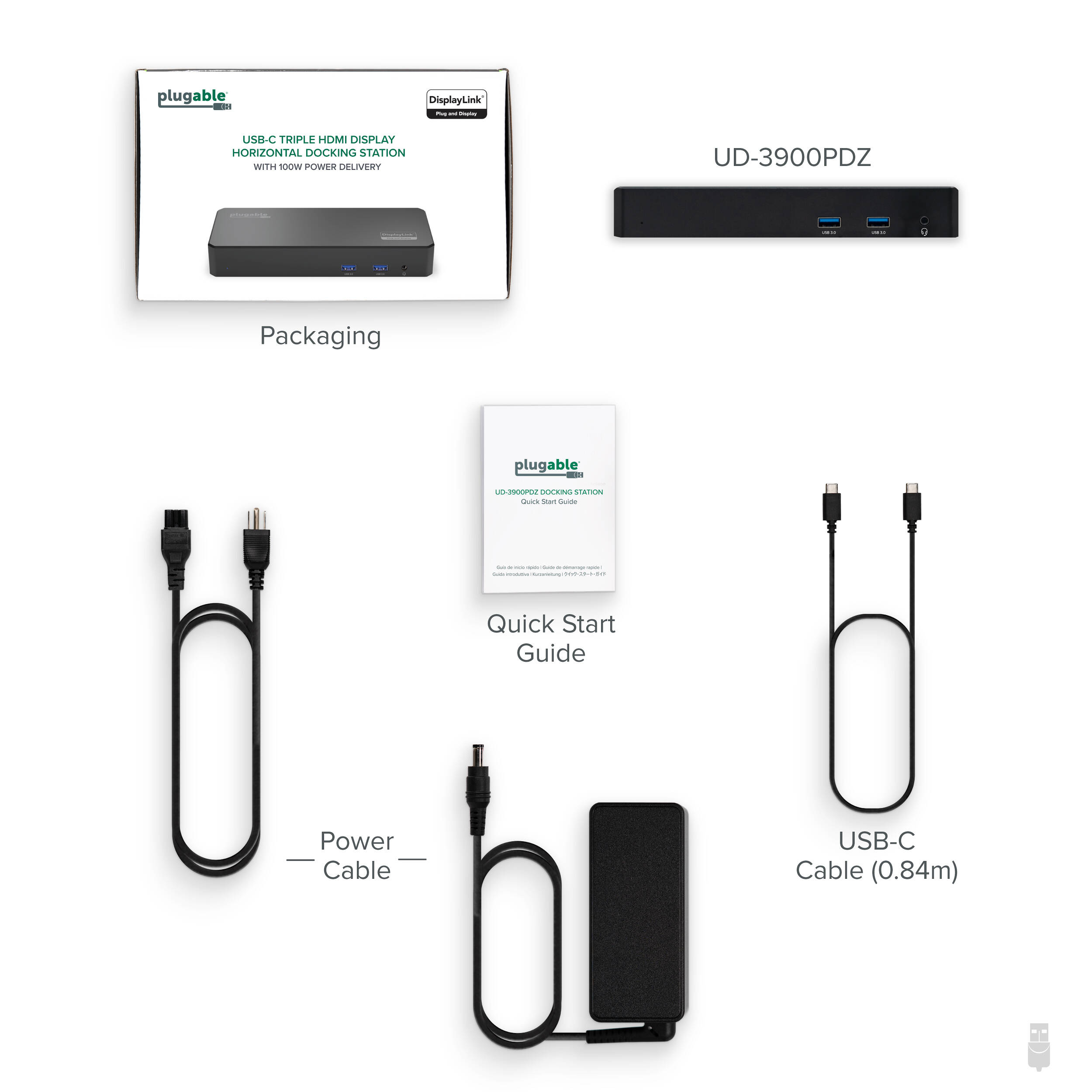 USBC Triple Display Dock 100W — view 7