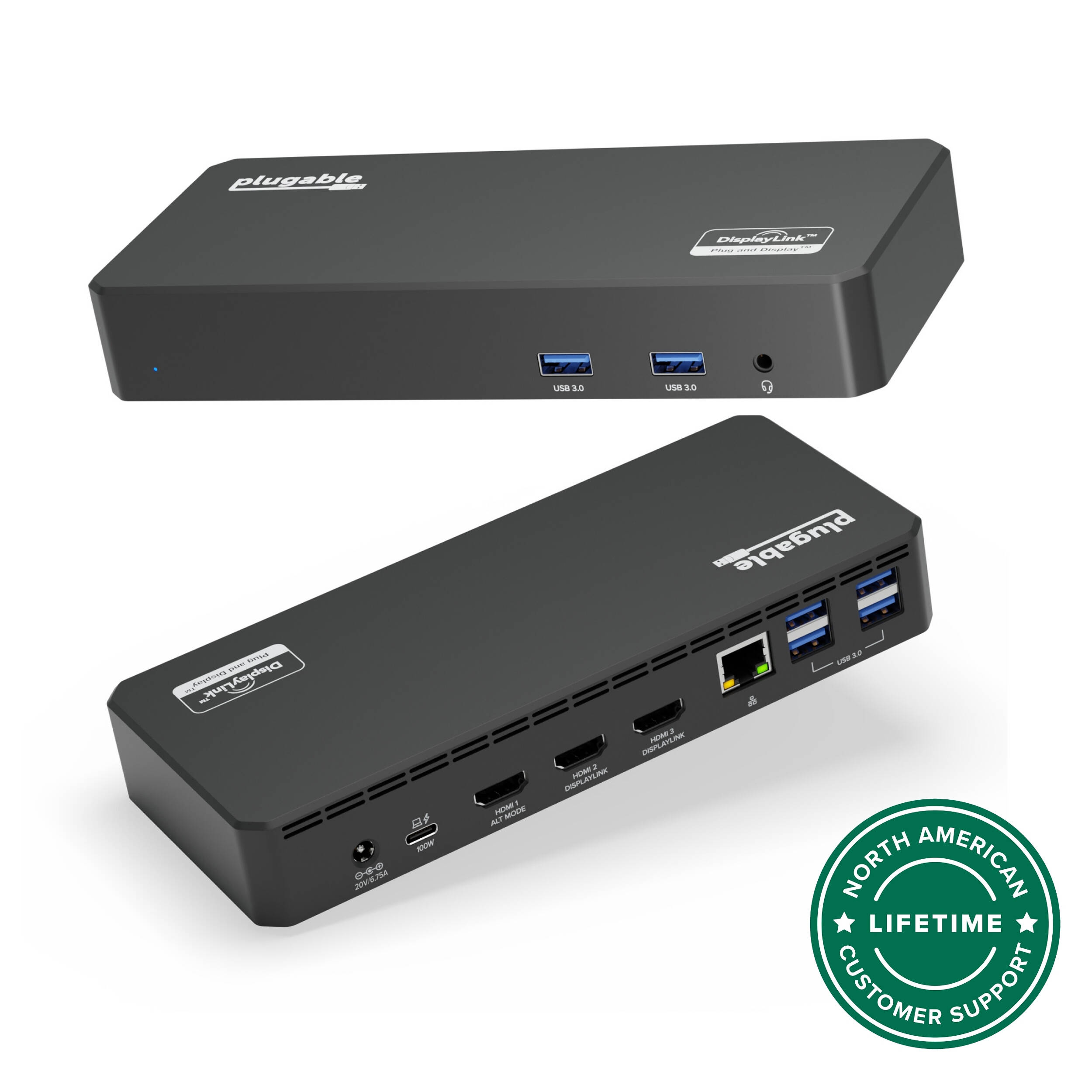 USBC Triple Display Dock 100W — view 9