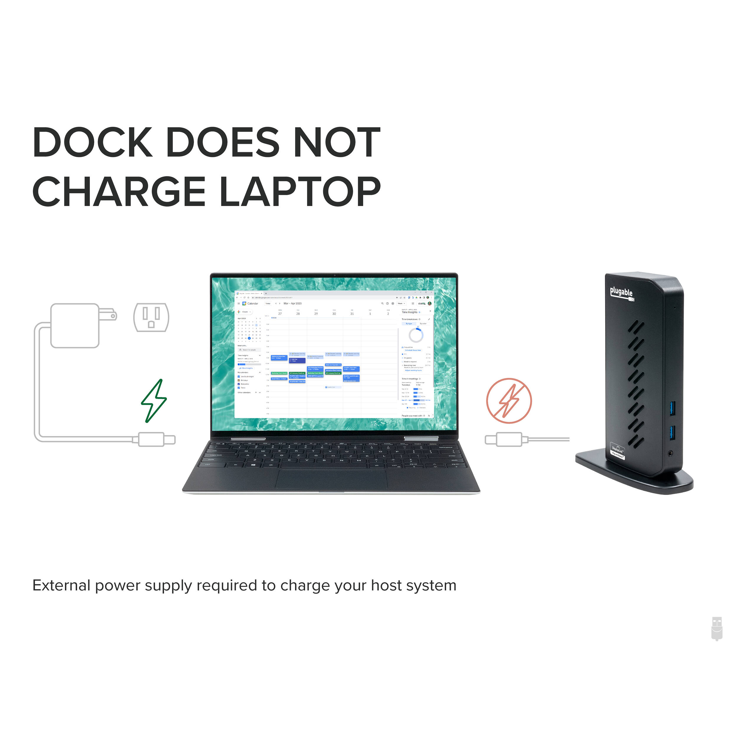 USBC/USB 3.0 Dual HDMI Dock — view 6