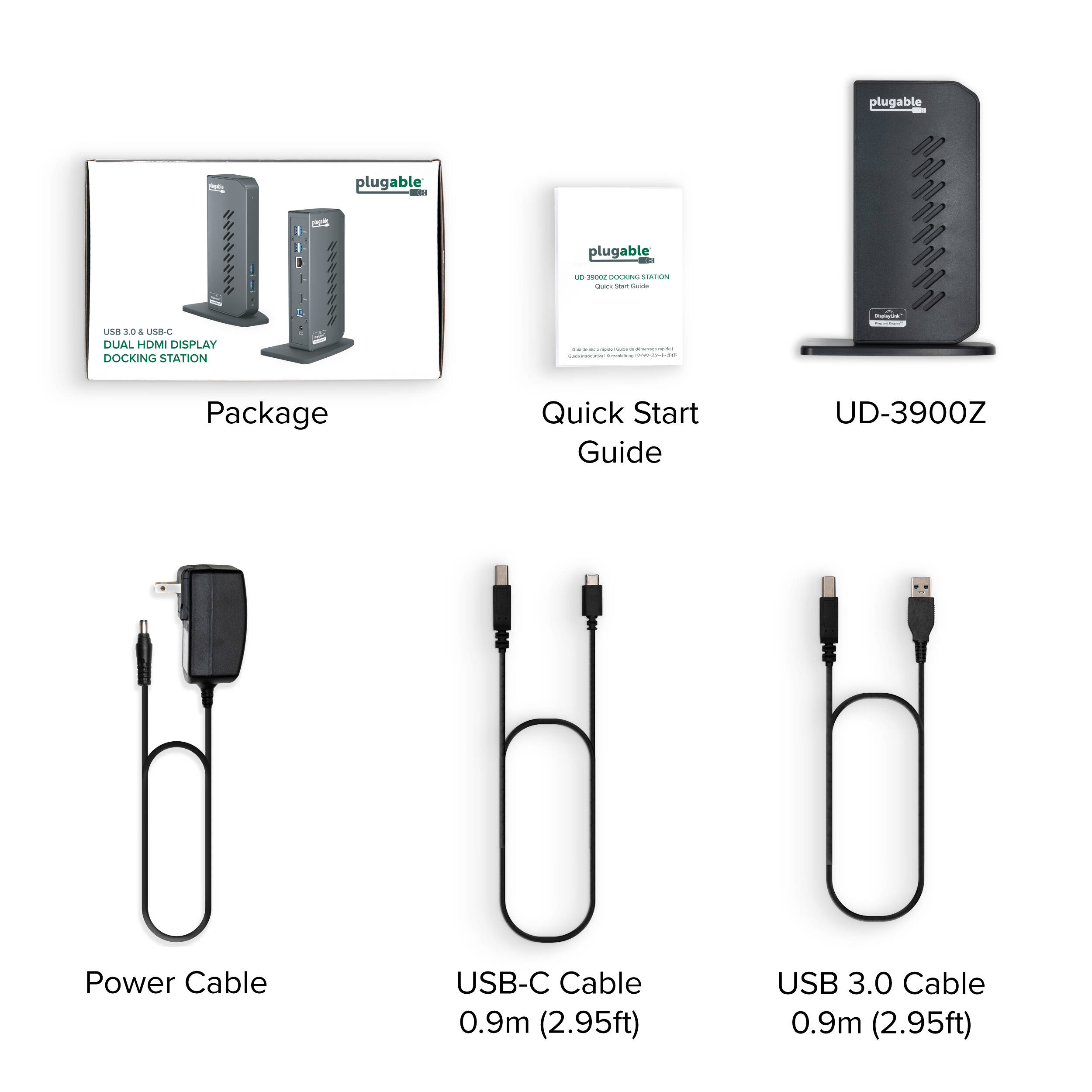 USBC/USB 3.0 Dual HDMI Dock — view 8