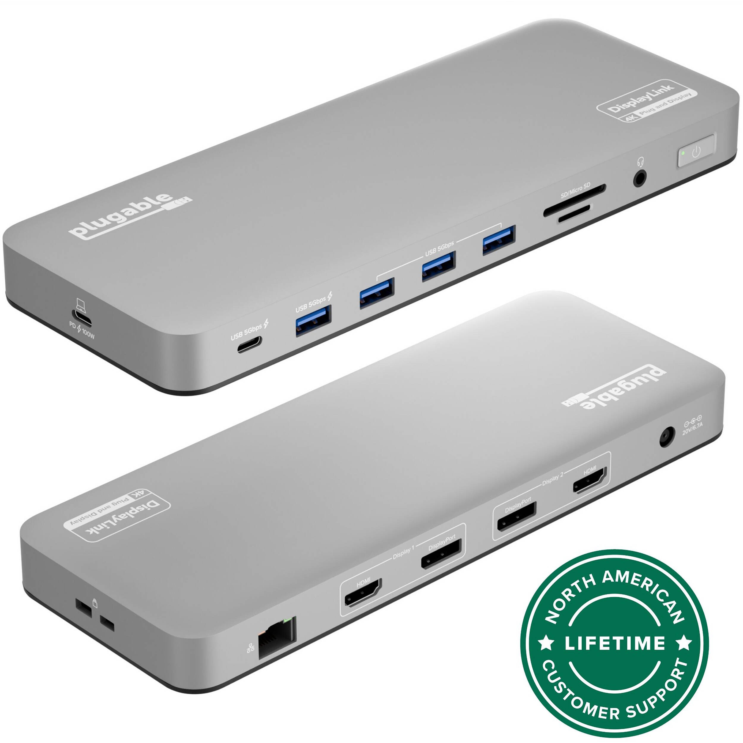 USBC Dual 4K 60Hz Dock 100W — view 9