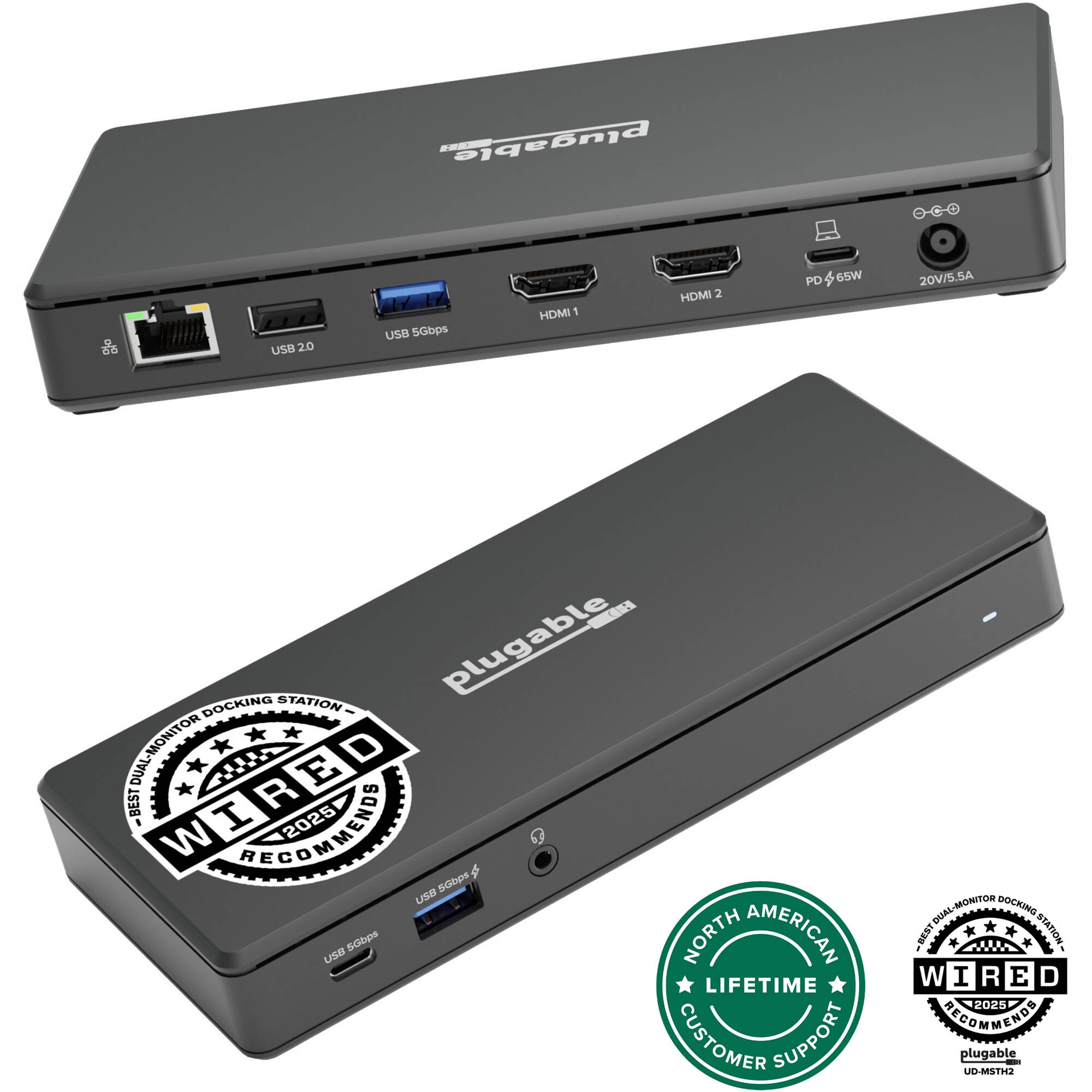 USBC Dual 4K HDMI MST Dock — view 10