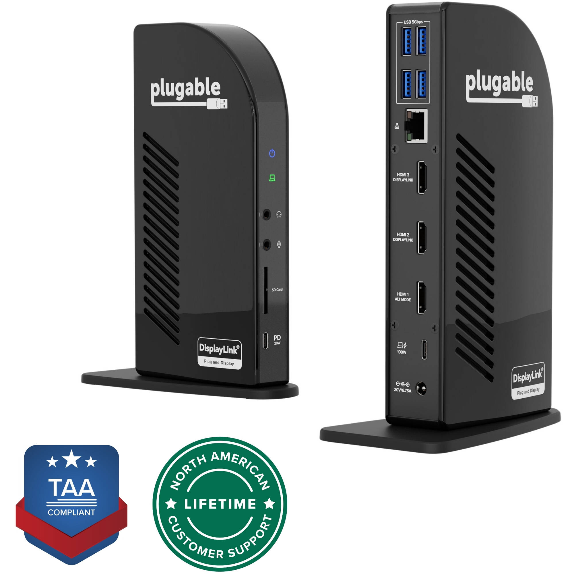 USBC Triple HDMI Dock 100W PD — view 10