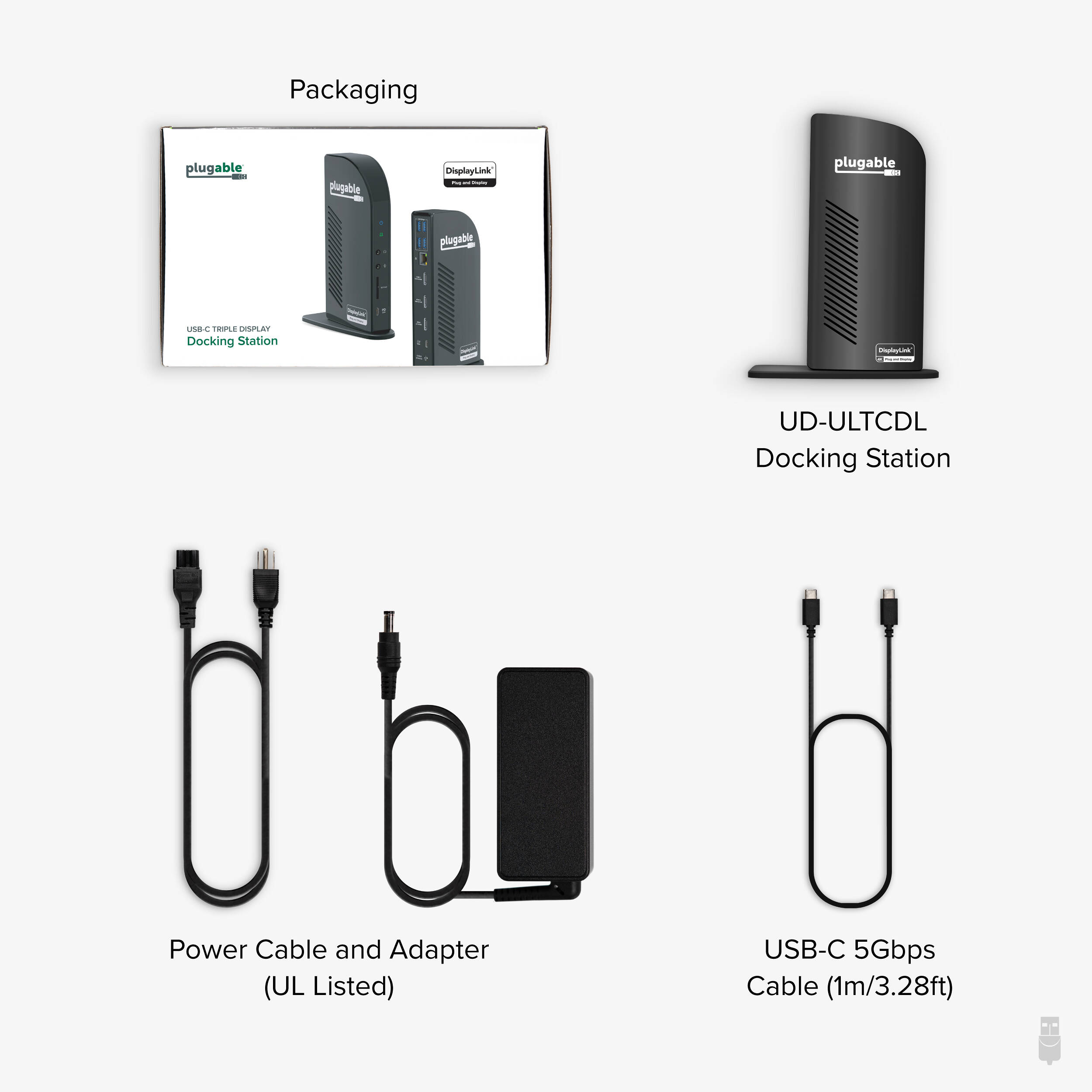 USBC Triple HDMI Dock 100W PD — view 8