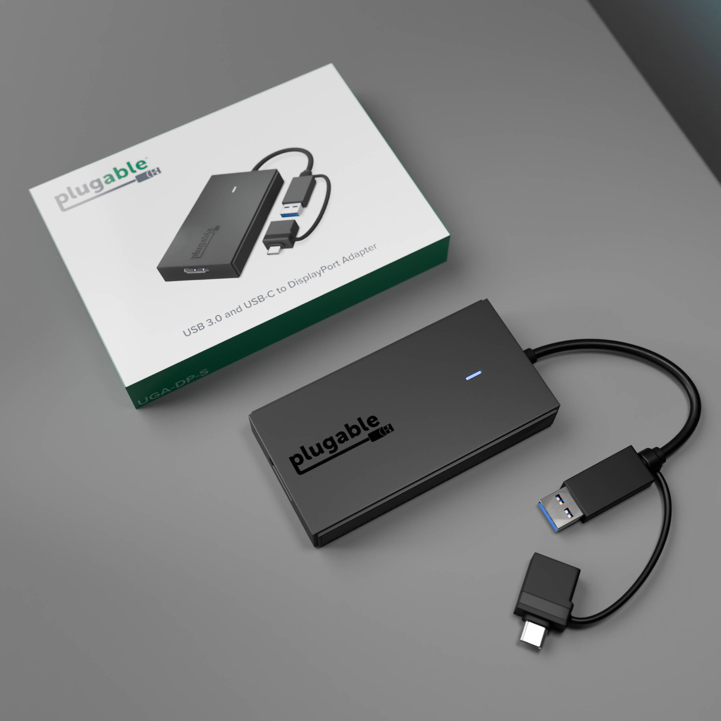 USBC and USB A to DP Adapter — view 7