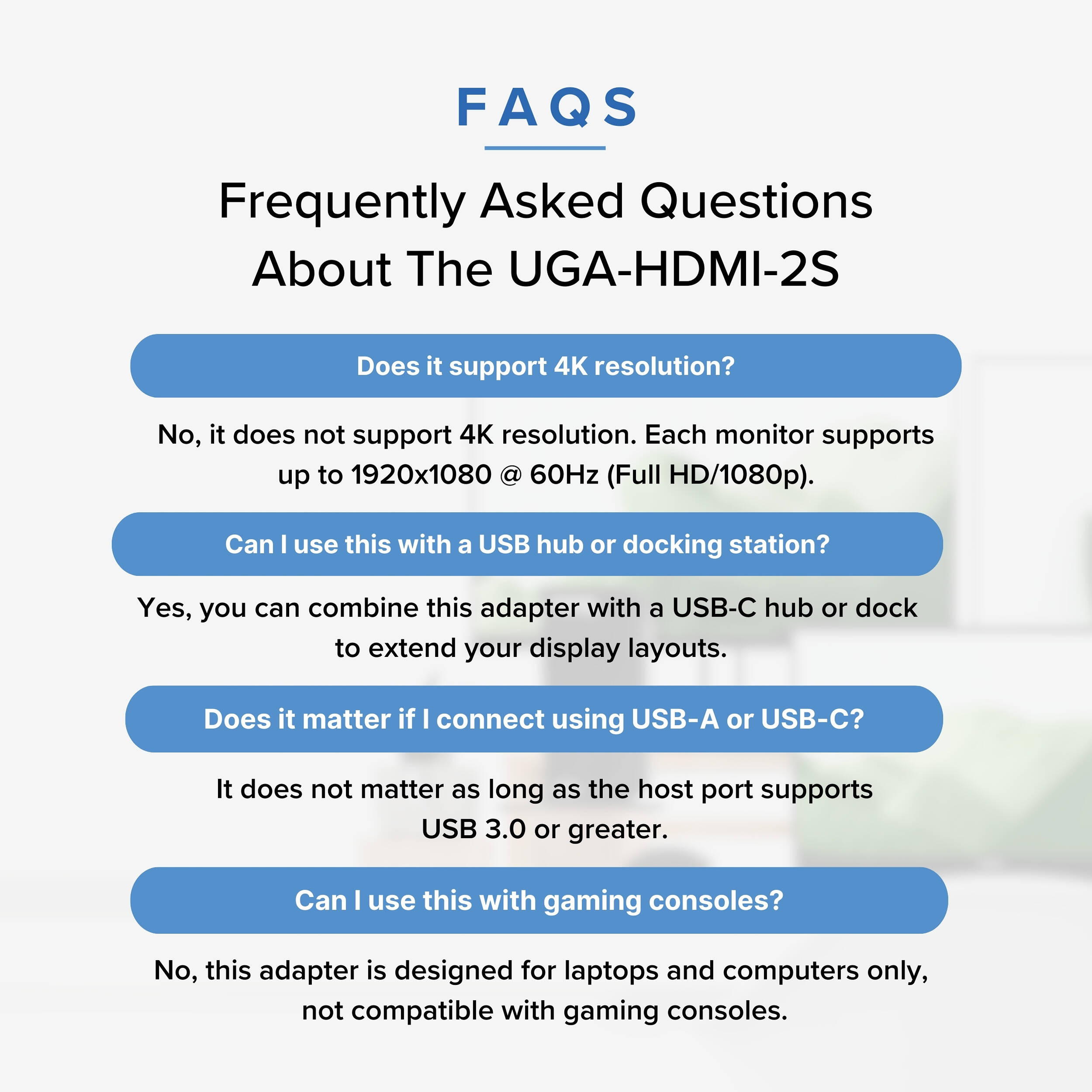 USBC/A to Dual HDMI Adapter — view 7