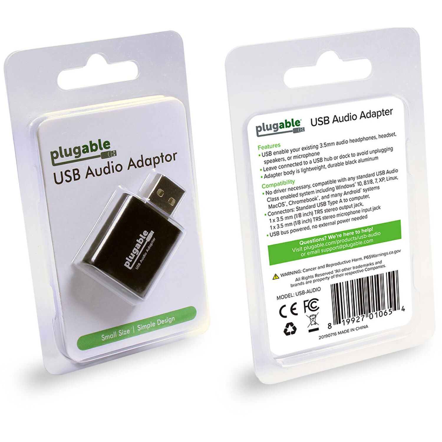 USB Audio Adapter   3.5mm — view 4