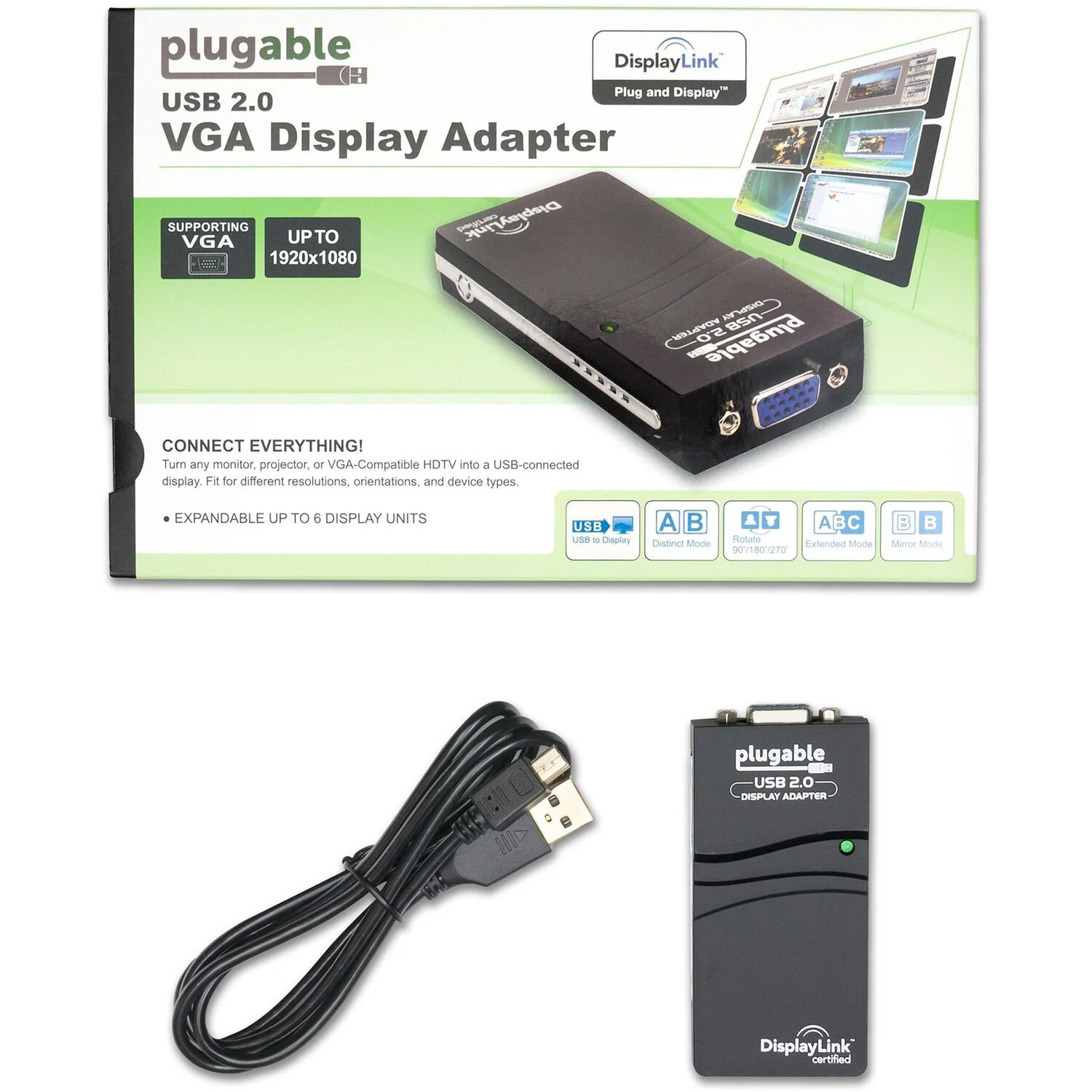 USB 2.0 to VGA Adapter   1080p — view 4