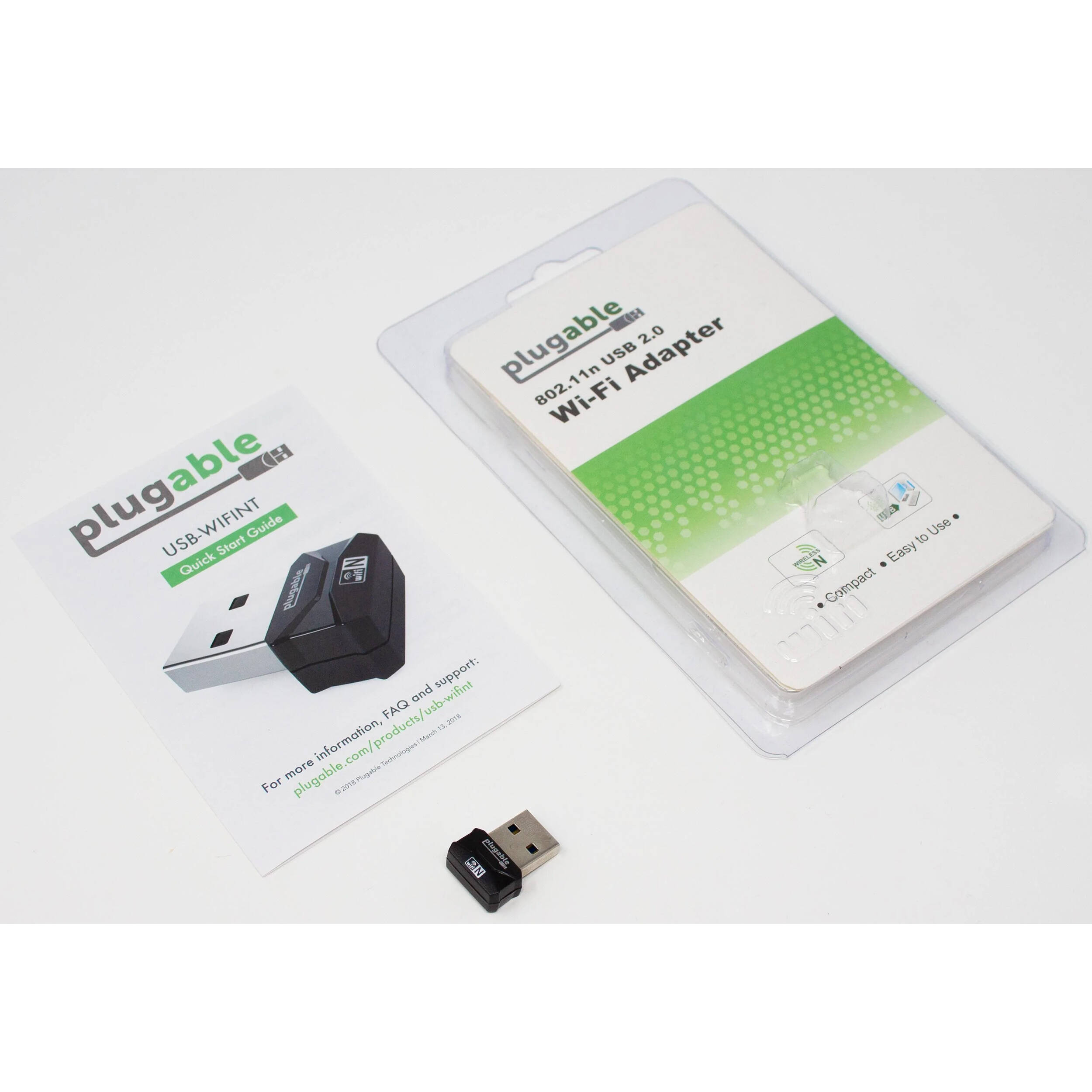 Plugable USB 2.0 nano WiFi adapter with 802.11n support — view 6