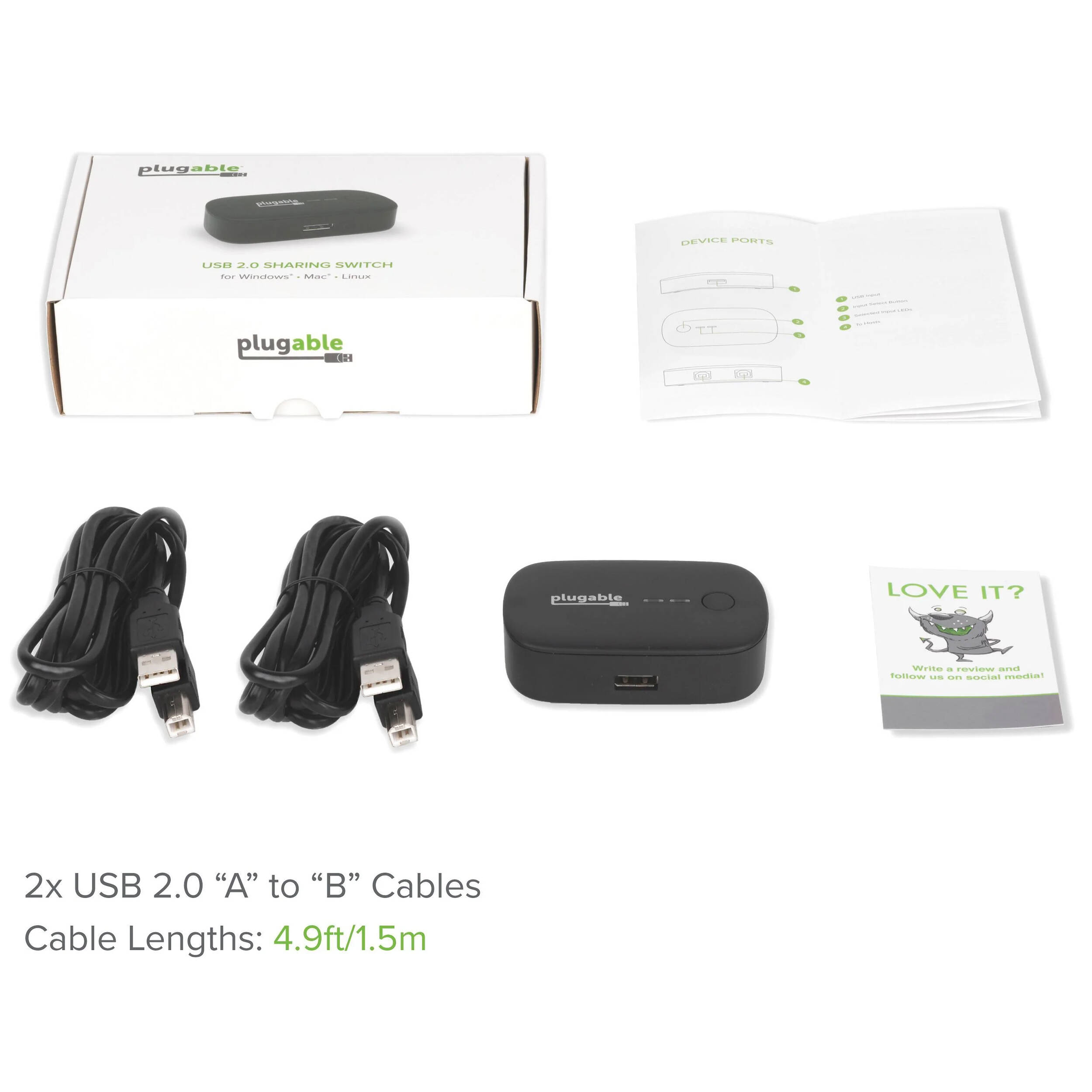 USB 2.0 Port Sharing Switch — view 6