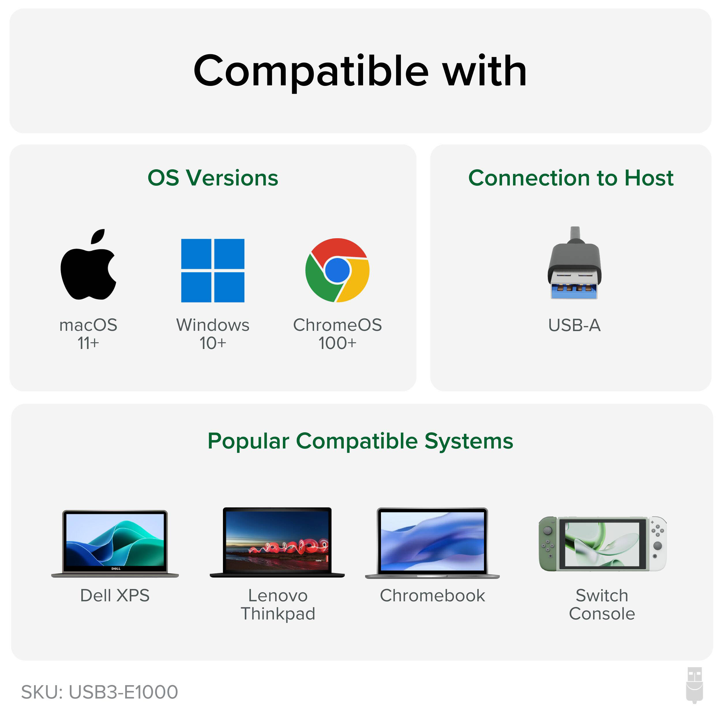Plugable USB 3.0 to Gigabit Ethernet adapter with portable design for laptops and notebooks — view 5