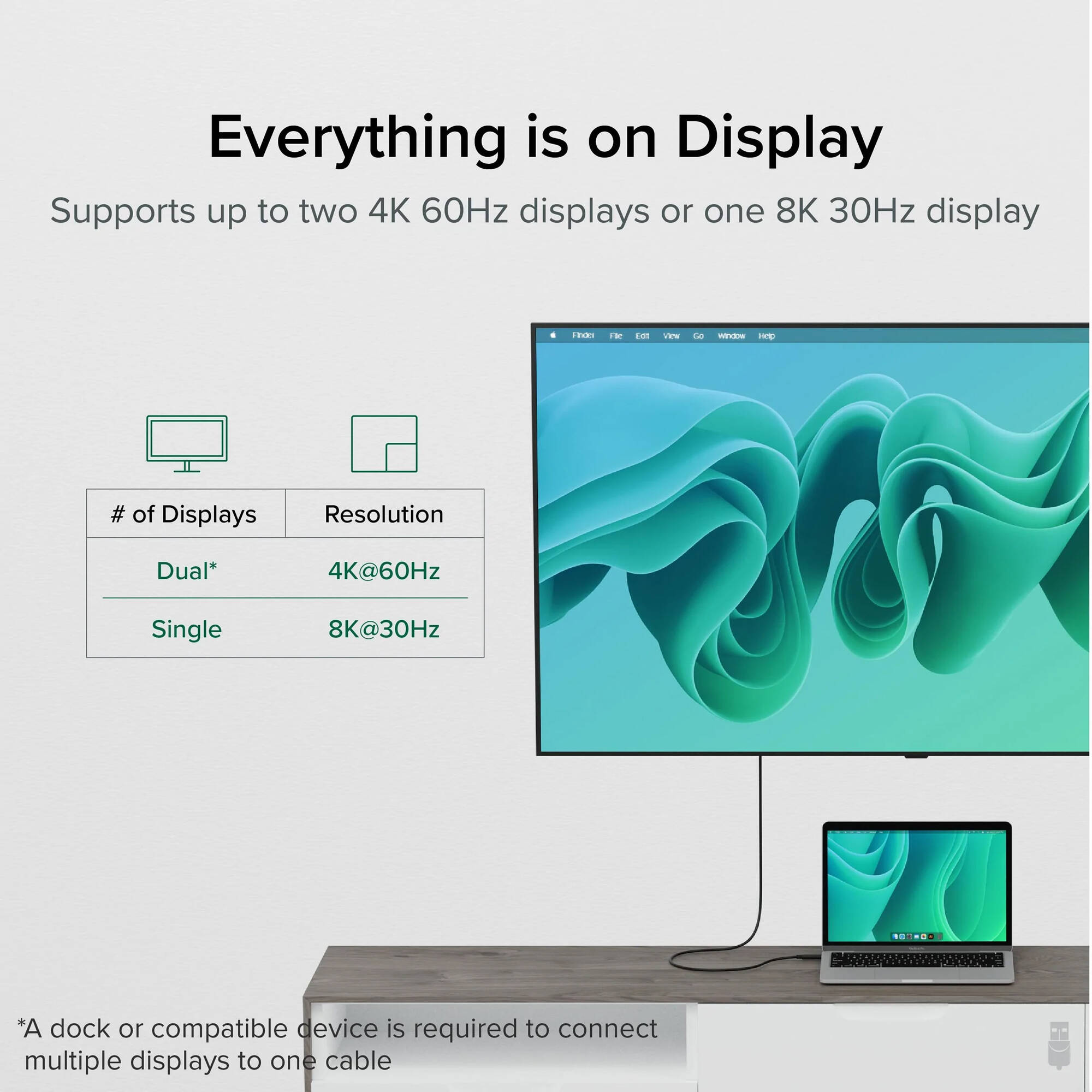 Plugable 1 m USB4 cable with 240 W charging, 40 Gbps data, and USB-C connectors — view 4