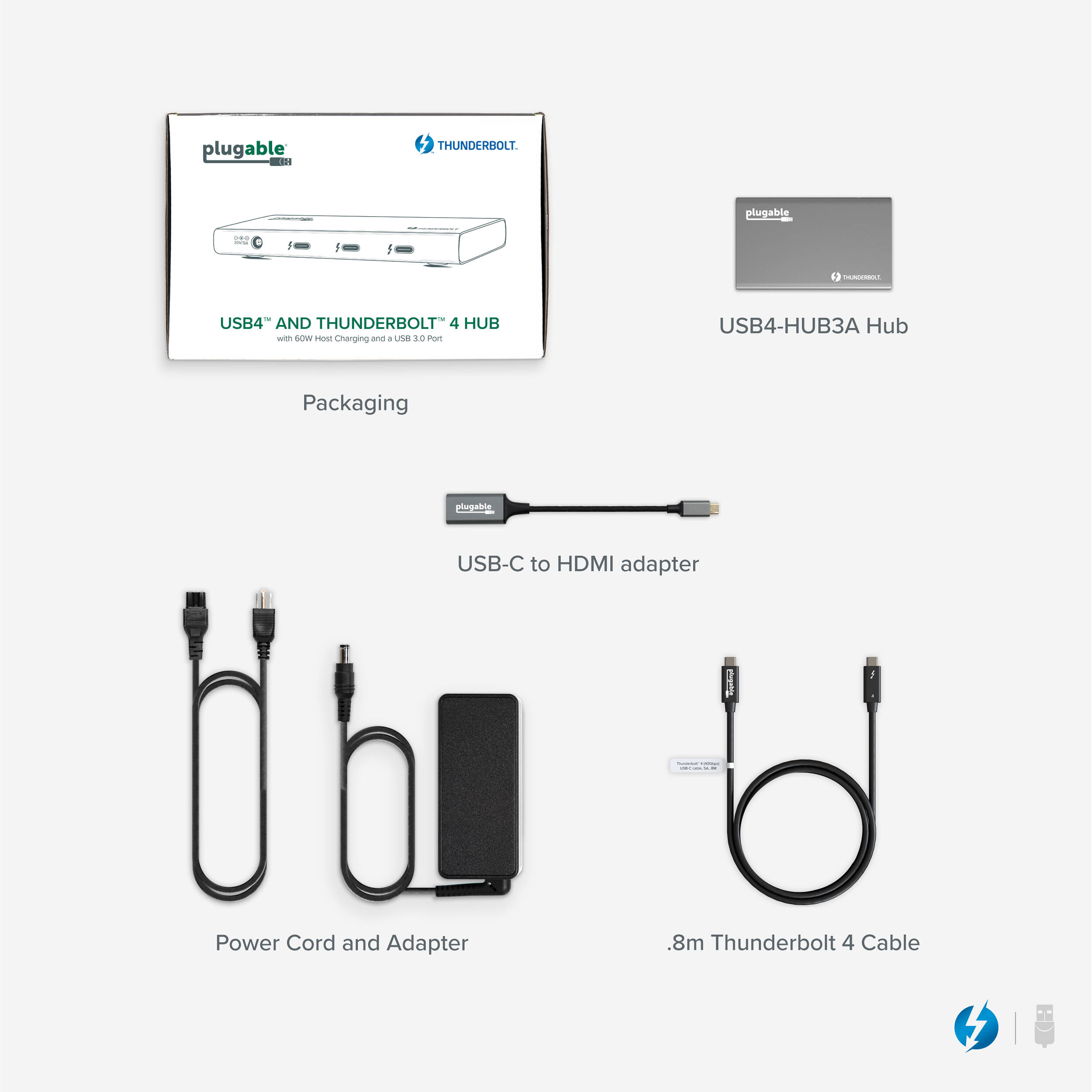 5in1 TB4 and USB4 Hub — view 7
