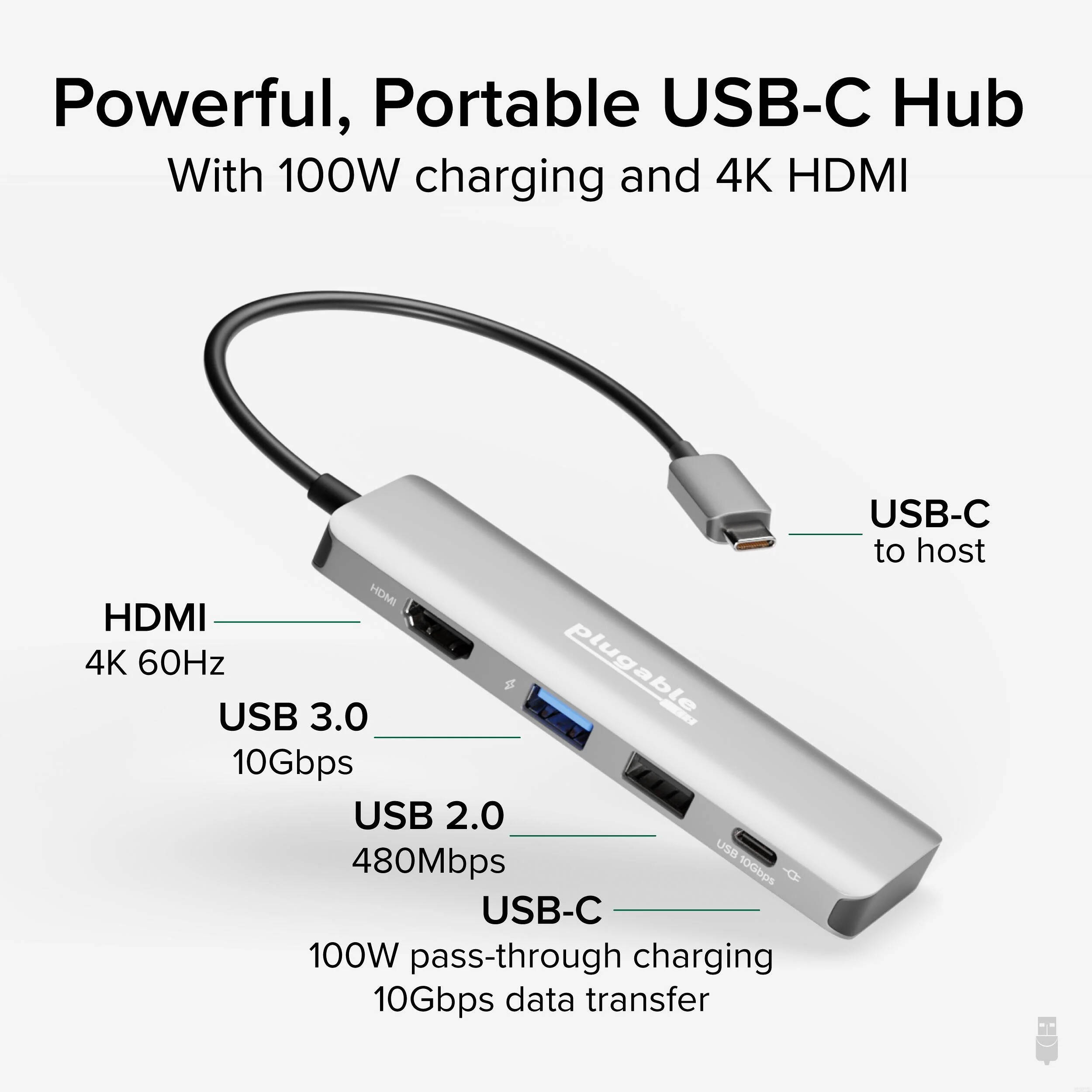 4in1 USBC Hub w/ HDMI 100W — view 2