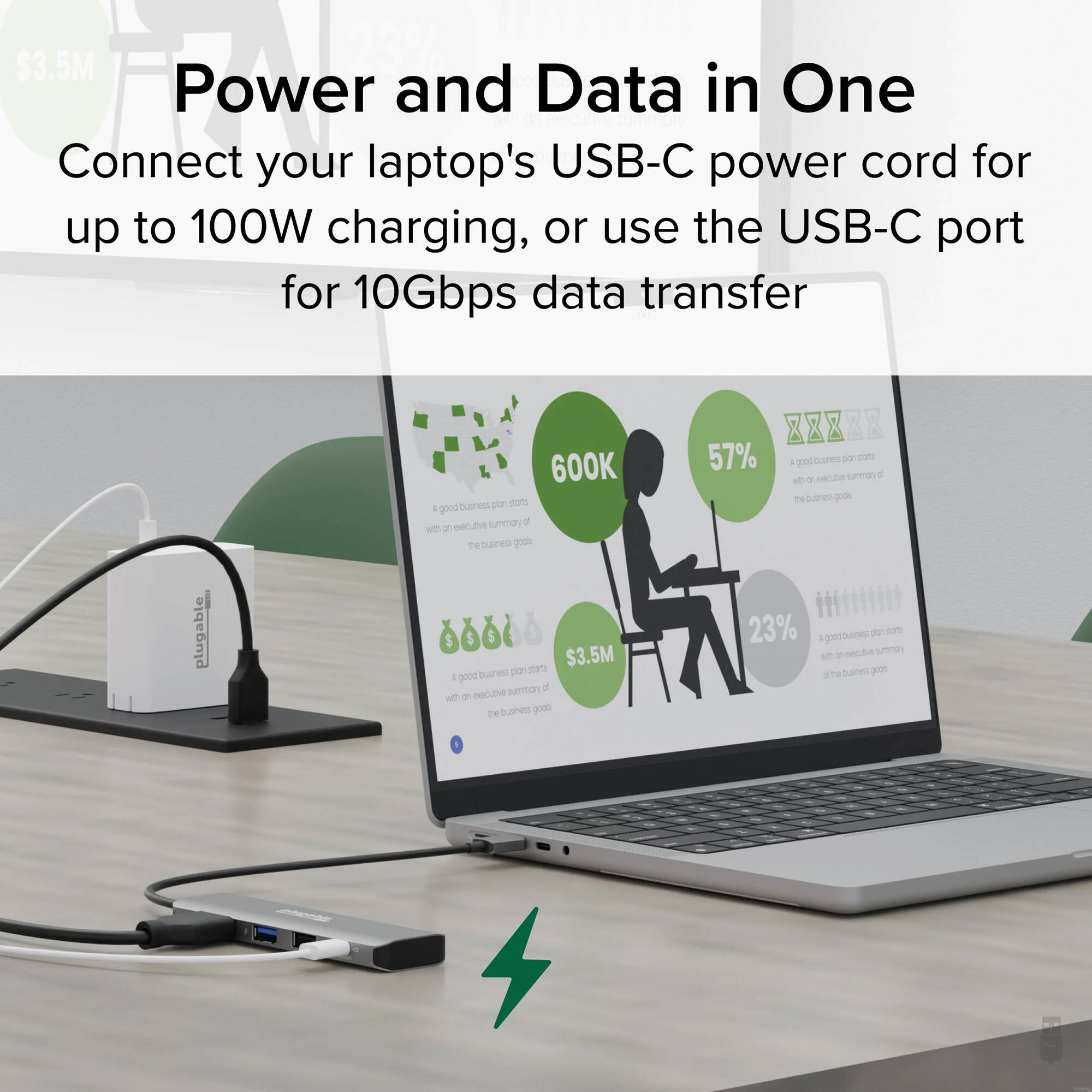 4in1 USBC Hub w/ HDMI 100W — view 5