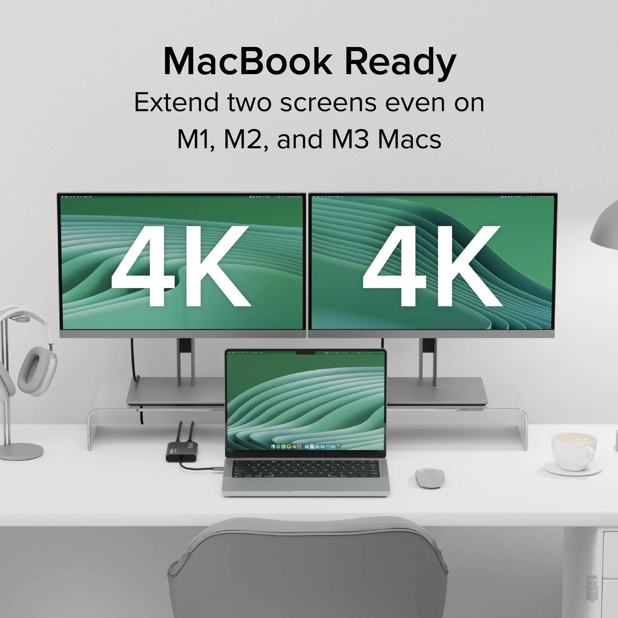 USBC Dual 4K60 HDMI Adapter — view 3