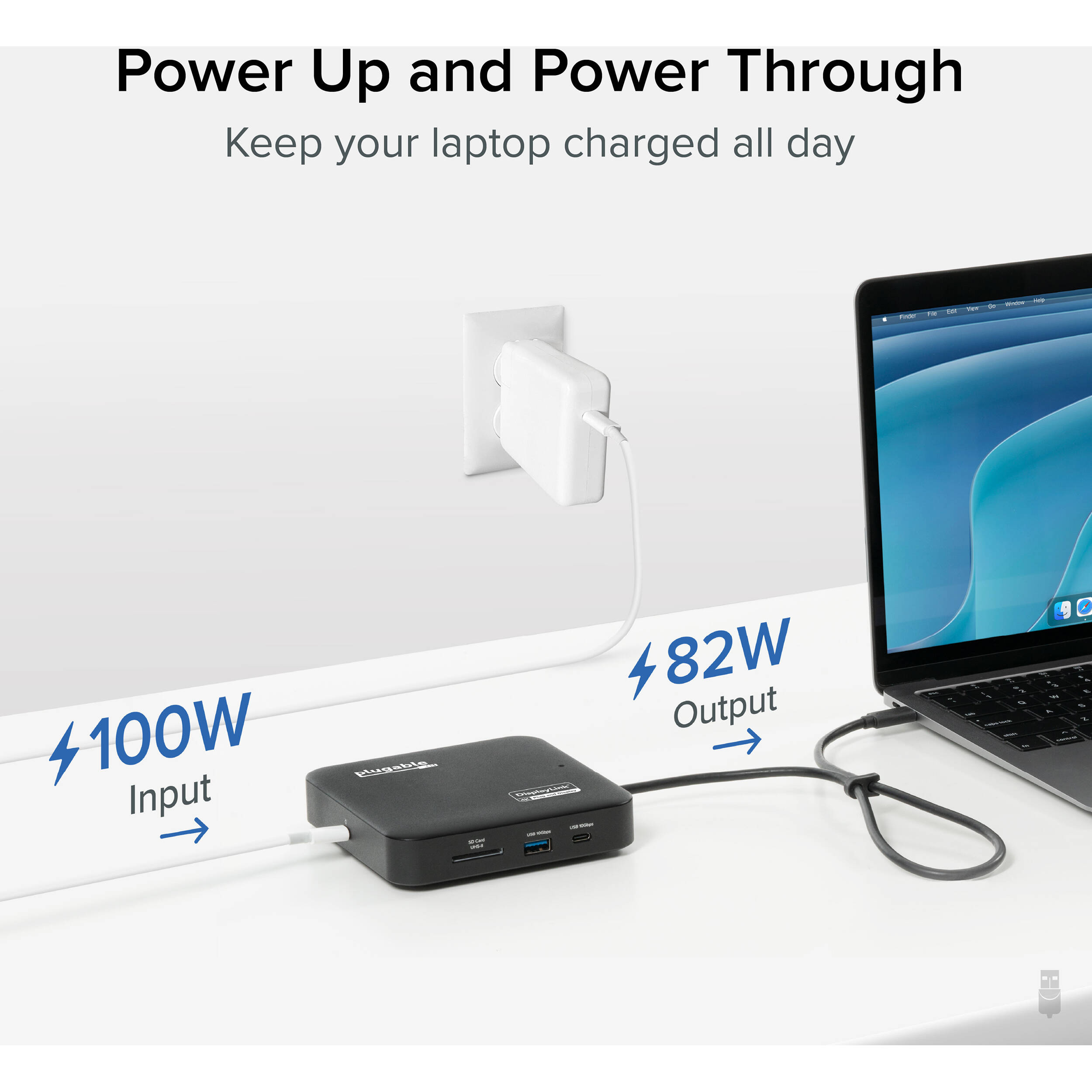 7in1 USBC Dual HDMI Dock — view 7