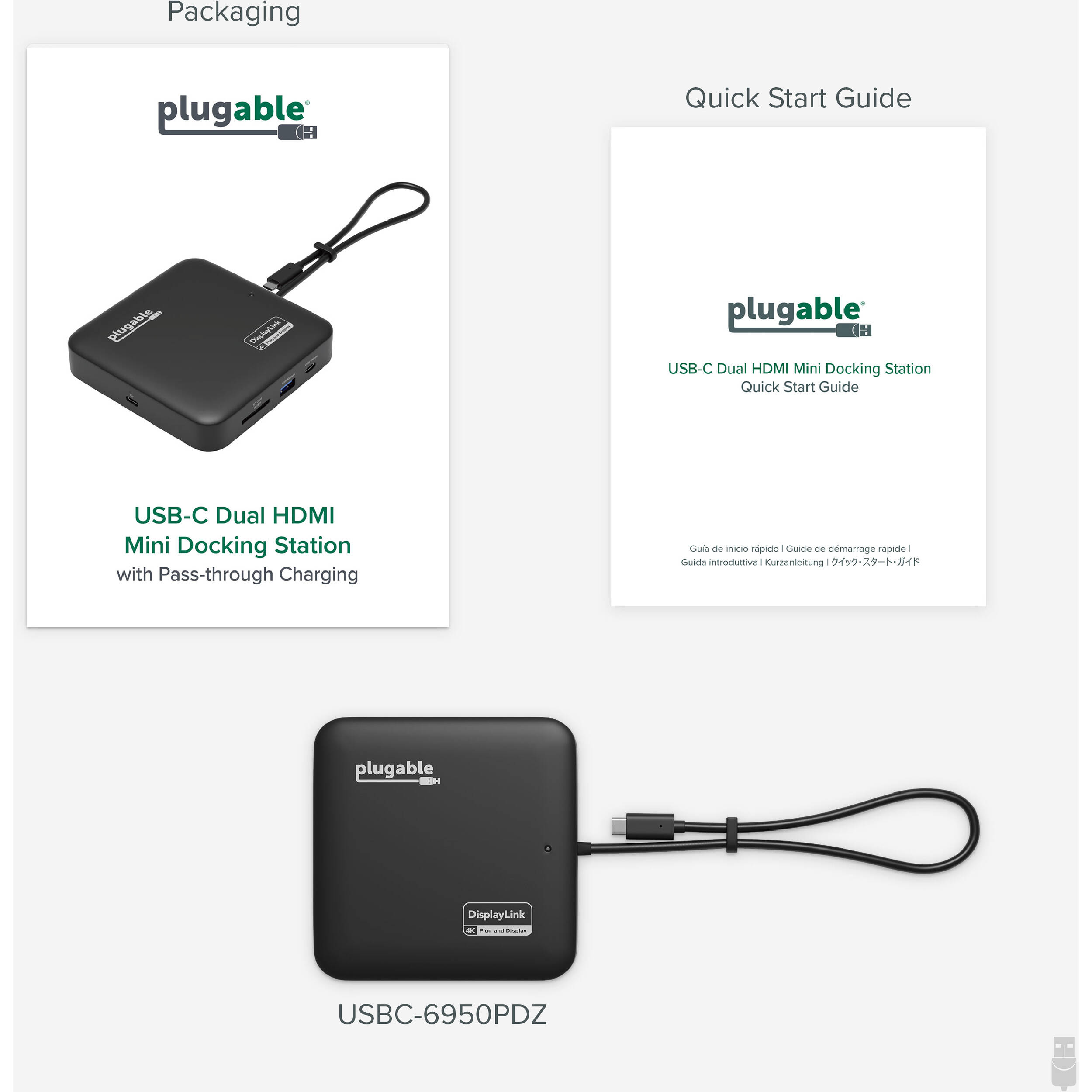 7in1 USBC Dual HDMI Dock — view 8