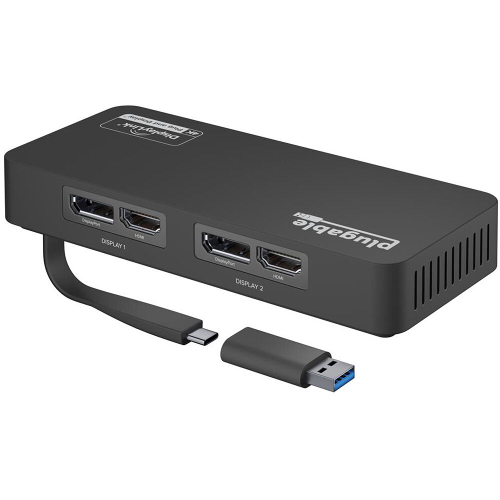 Usbc/3.0 Dual Display Adapter