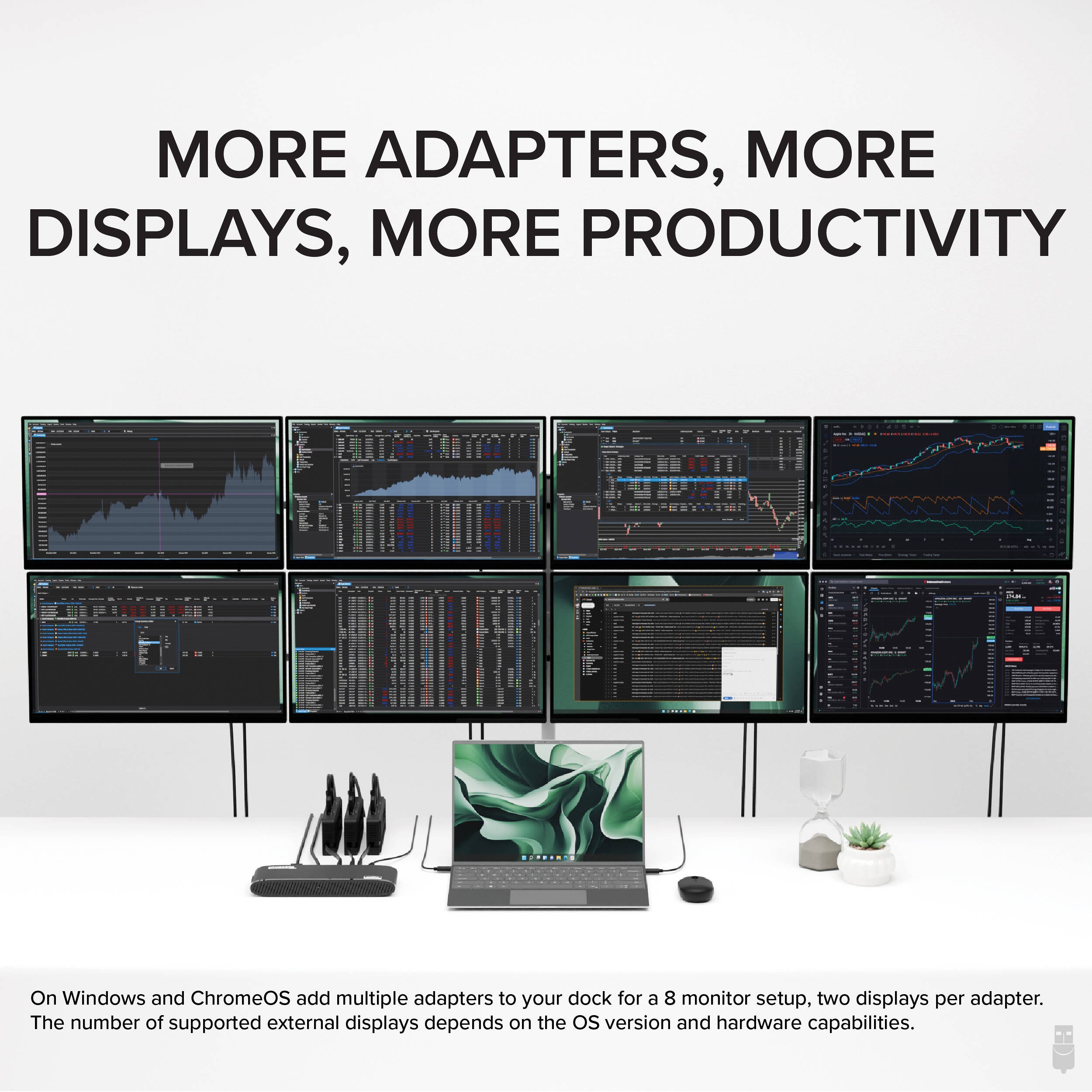 Plugable USBC-6950U dual display adapter with DisplayPort and HDMI outputs — view 4