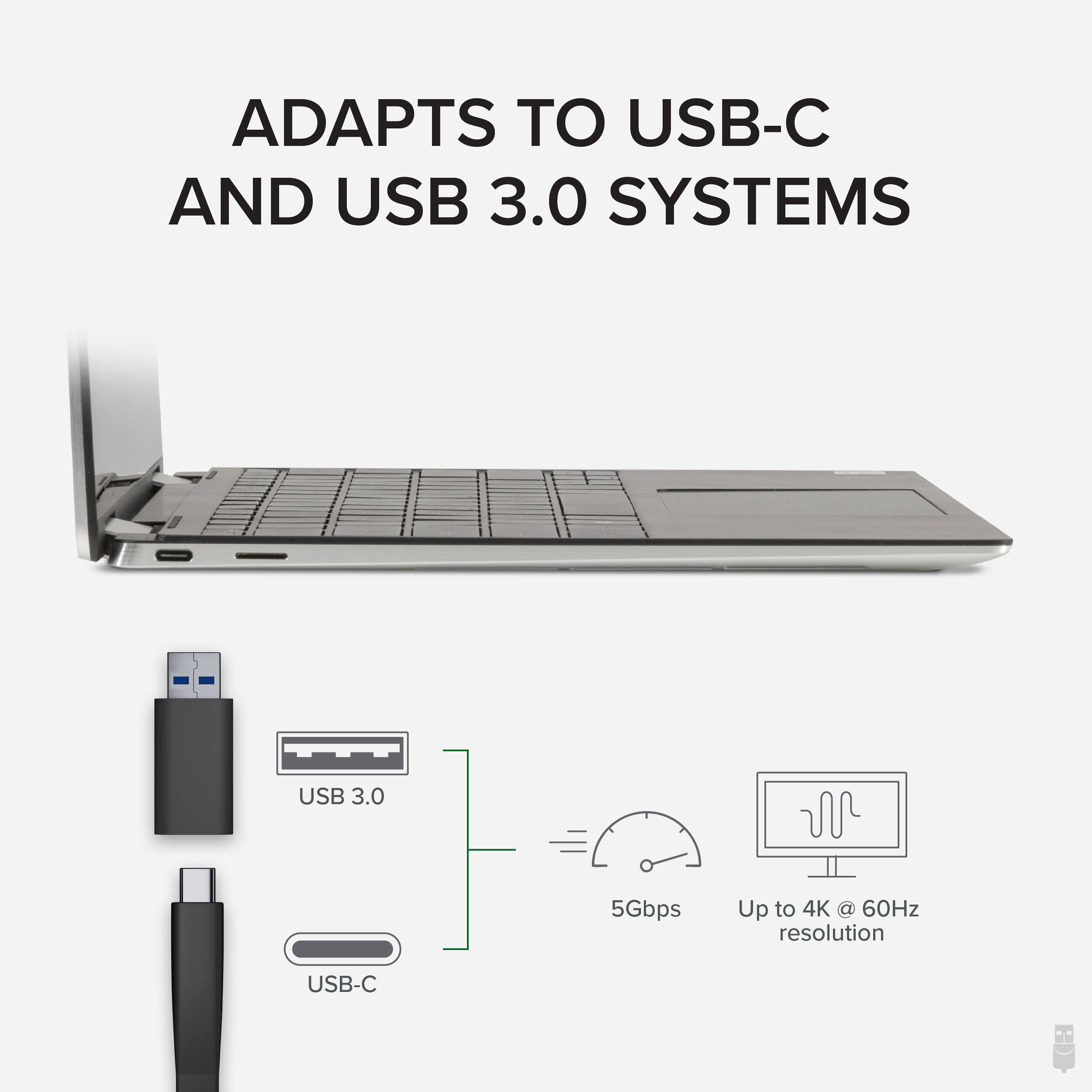 Plugable USBC-6950U dual display adapter with DisplayPort and HDMI outputs — view 5