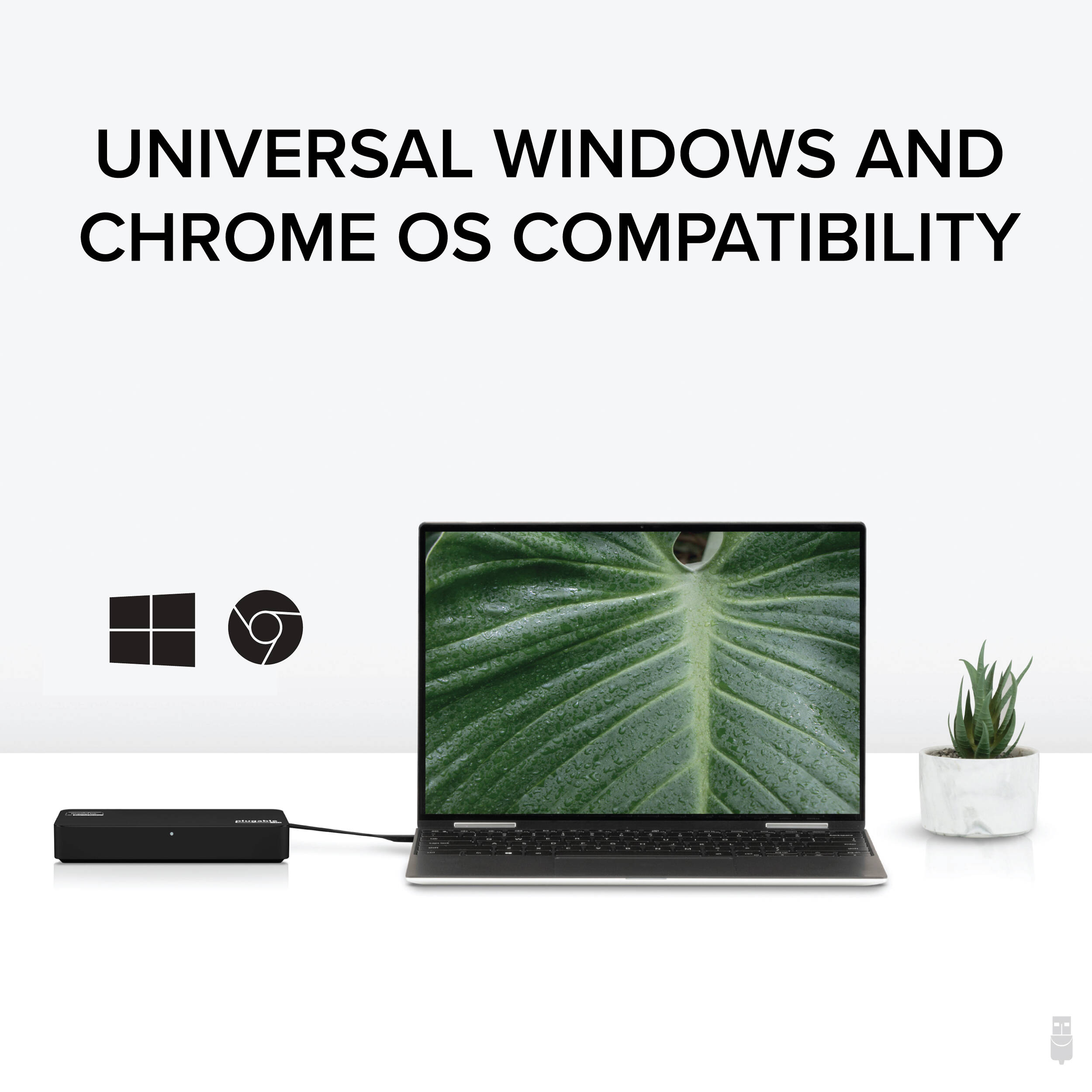 Plugable USBC-6950U dual display adapter with DisplayPort and HDMI outputs — view 7
