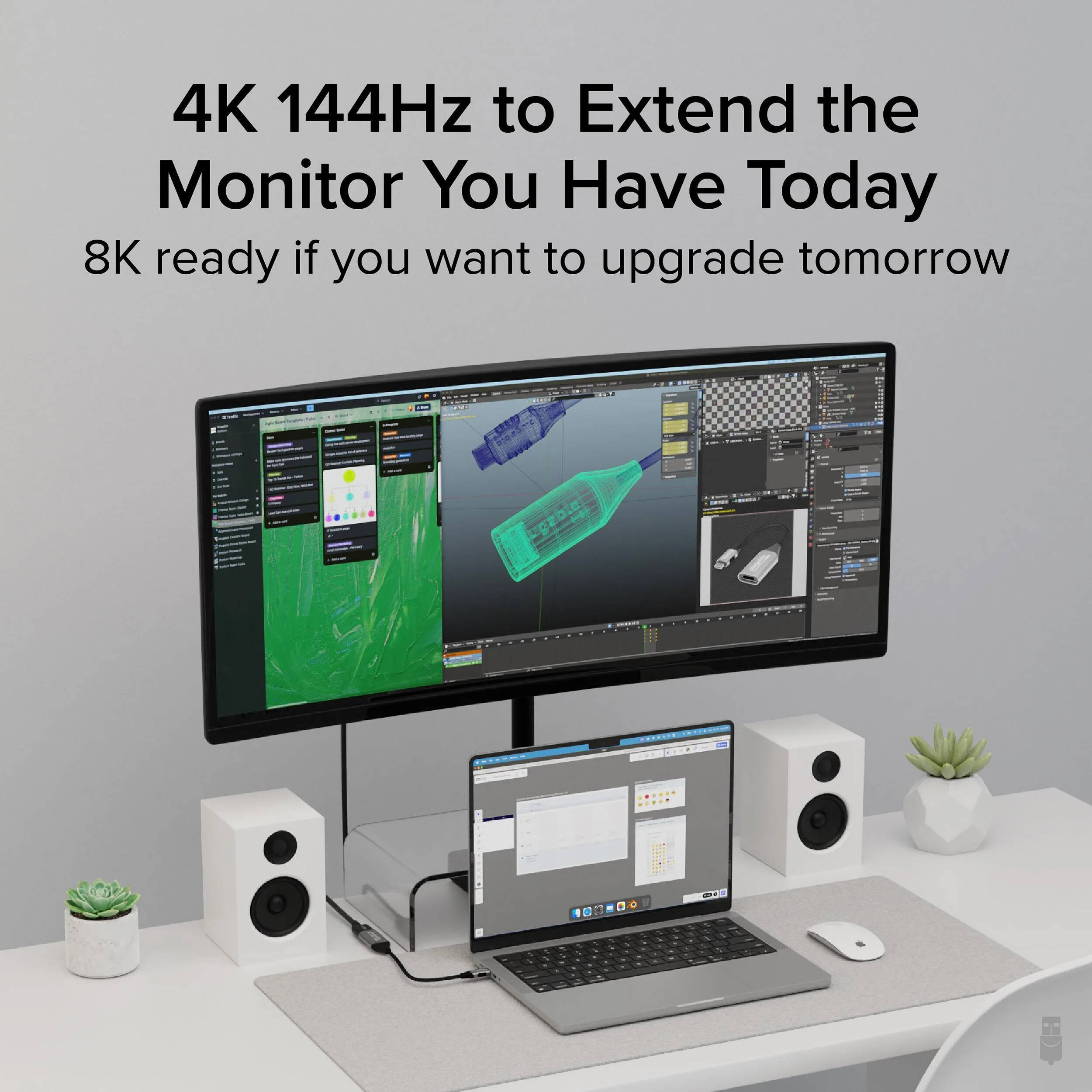 USBC to 8K60 HDMI Adapter — view 3
