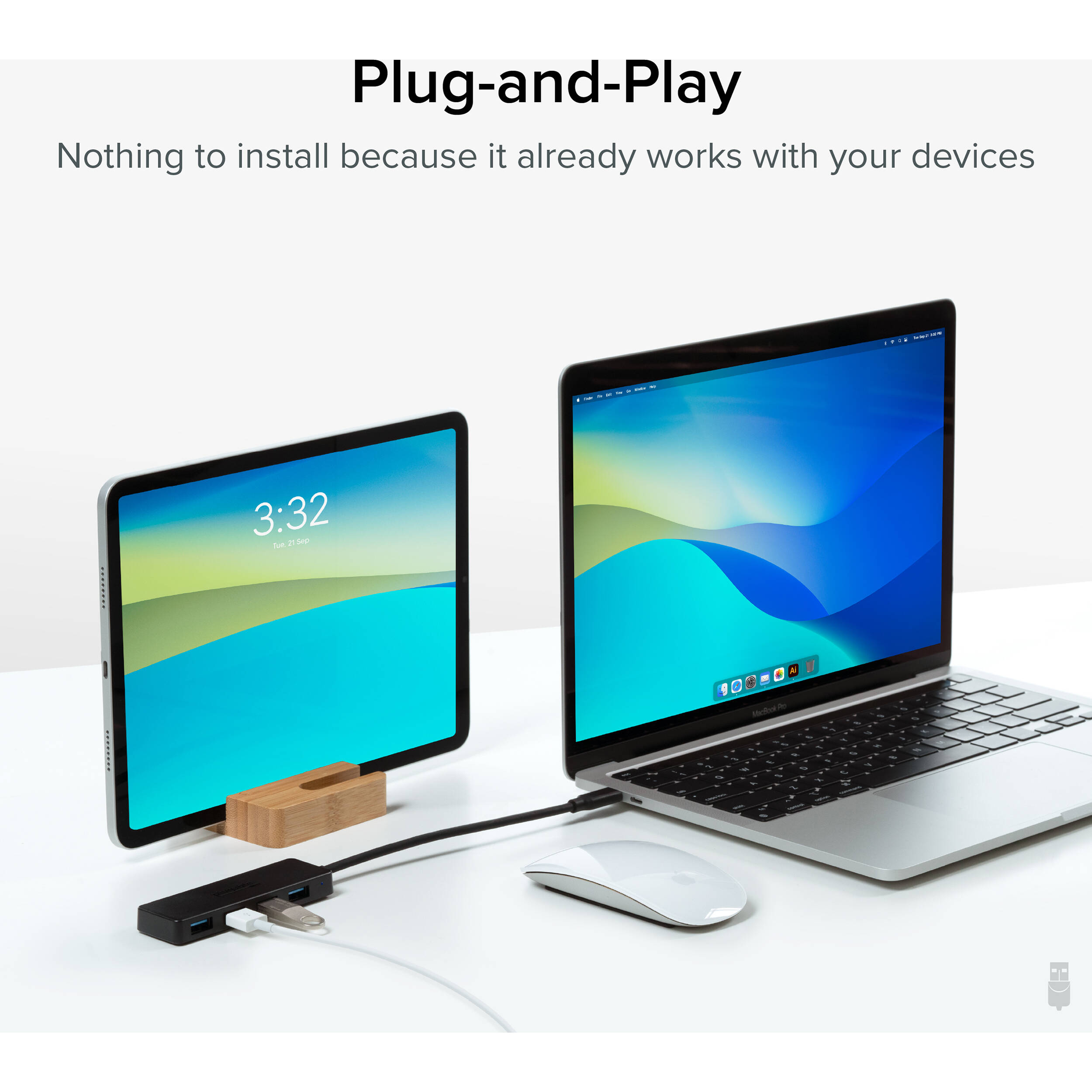 USBC 4Port USB 3.0 Hub — view 6