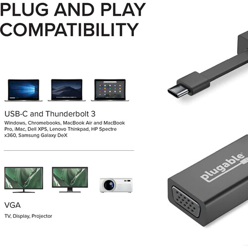 USBC to VGA Adapter   1080p — view 5