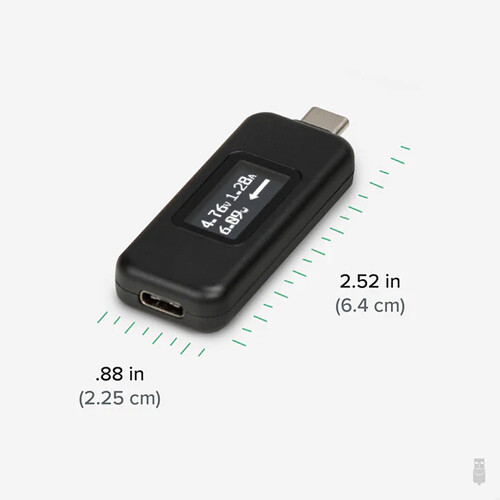 Plugable USB-C power meter tester for monitoring USB-C charging up to 240 W — view 8