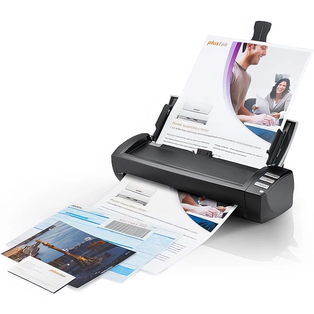 Plustek MobileOffice AD480 duplex ADF document scanner with USB 2.0 and 600 dpi resolution — view 2