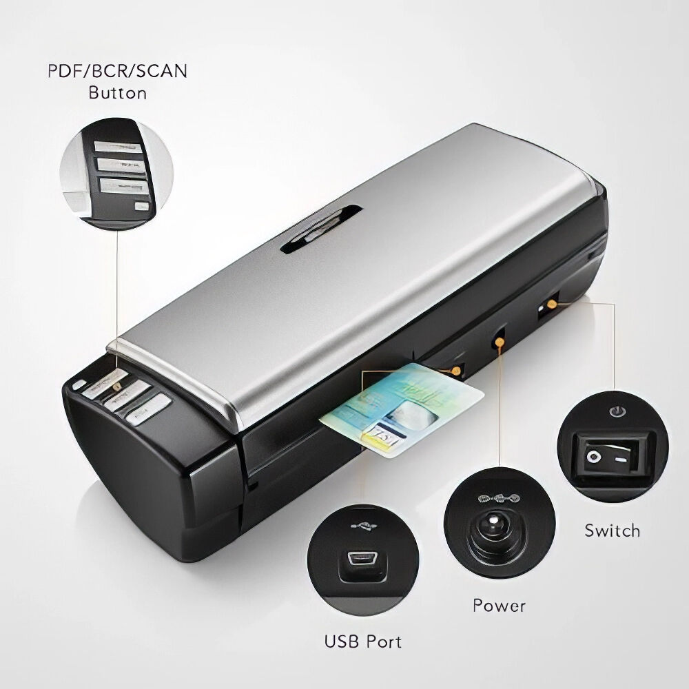 Plustek MobileOffice AD480 duplex ADF document scanner with USB 2.0 and 600 dpi resolution — view 3