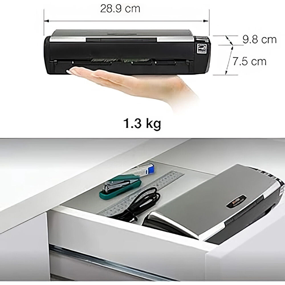 Plustek MobileOffice AD480 duplex ADF document scanner with USB 2.0 and 600 dpi resolution — view 5