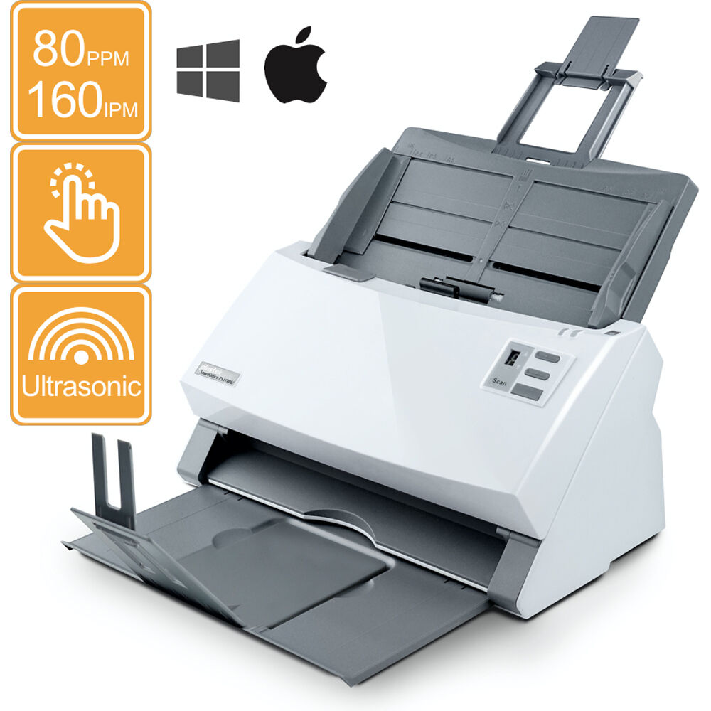 Plustek SmartOffice PS3180U sheet-fed document scanner with duplex ADF and USB 2.0 — view 4